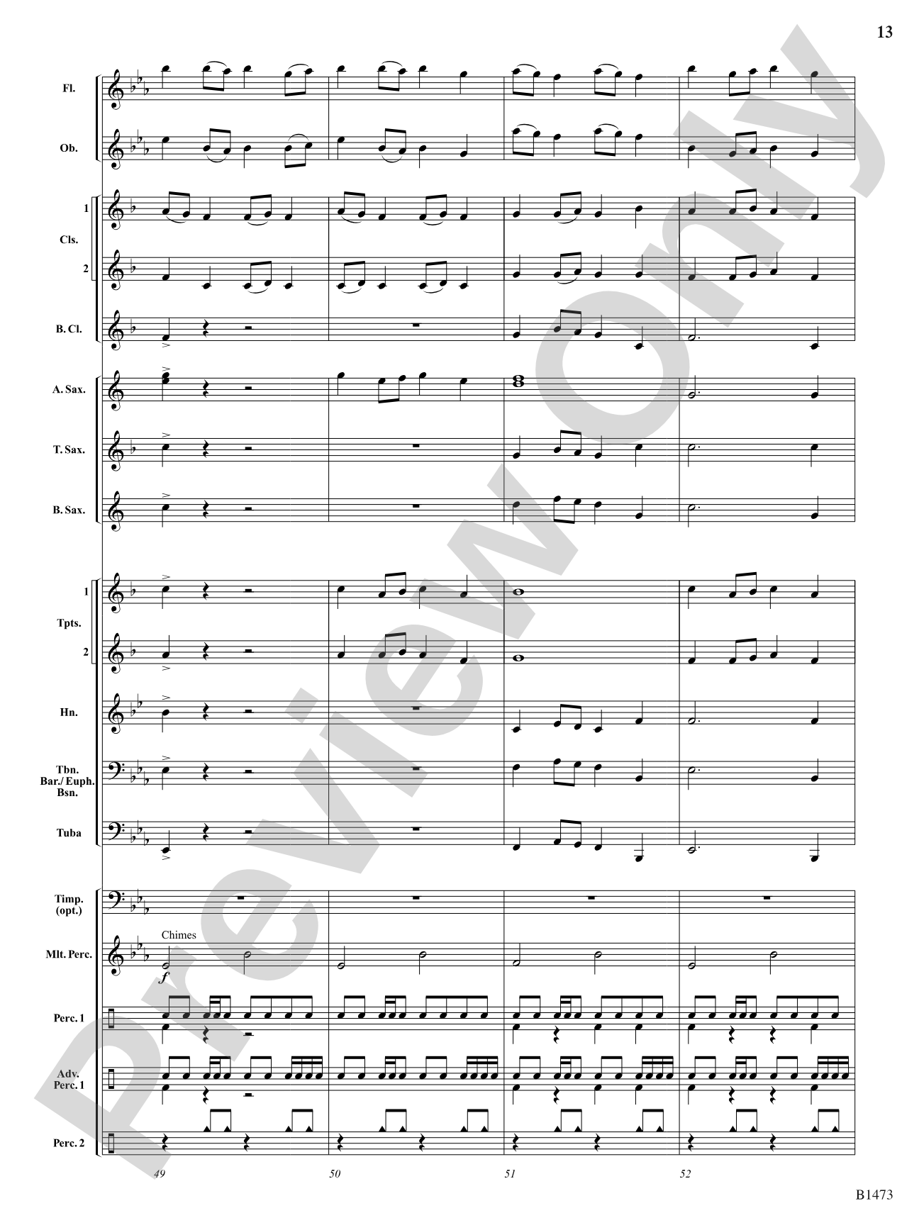 Antiphon: Concert Band Conductor Score & Parts