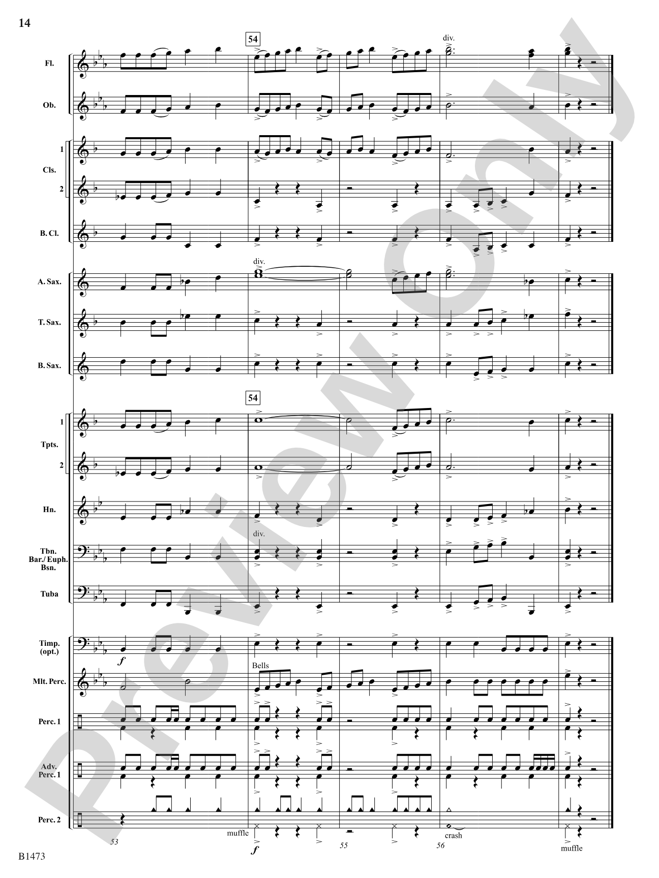 Antiphon: Concert Band Conductor Score & Parts