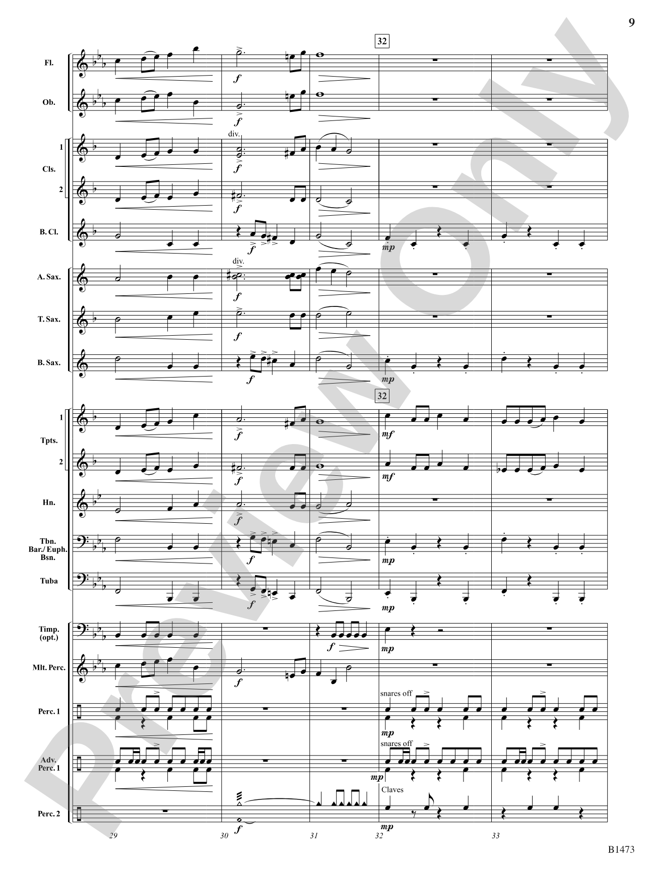 Antiphon: Concert Band Conductor Score & Parts