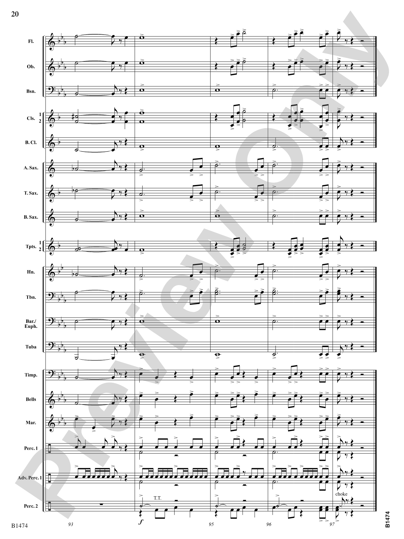 Winds of Destiny: Concert Band Conductor Score & Parts
