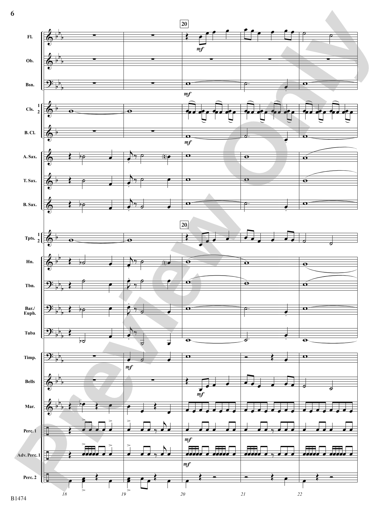 Winds of Destiny: Concert Band Conductor Score & Parts