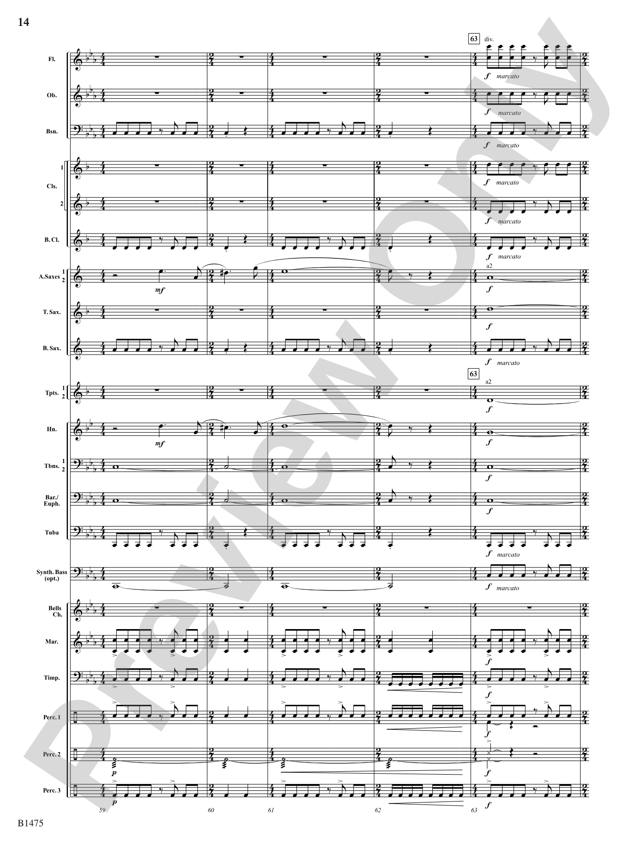 Rhythm of the Spheres: Concert Band Conductor Score & Parts
