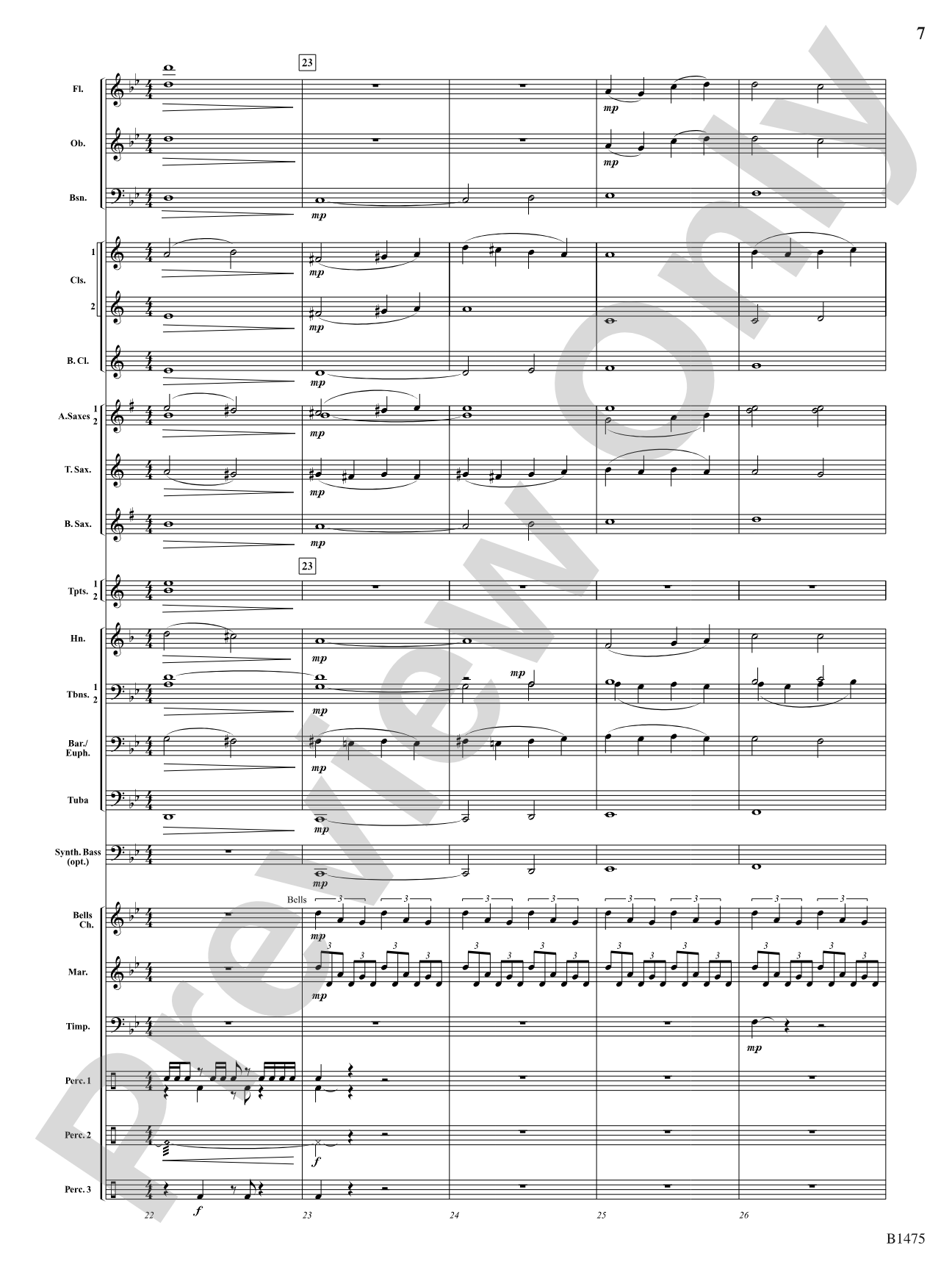 Rhythm of the Spheres: Concert Band Conductor Score & Parts