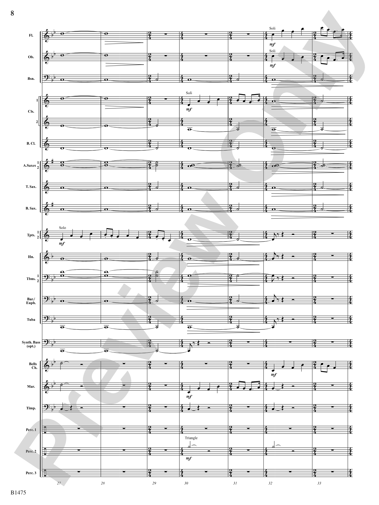 Rhythm of the Spheres: Concert Band Conductor Score & Parts