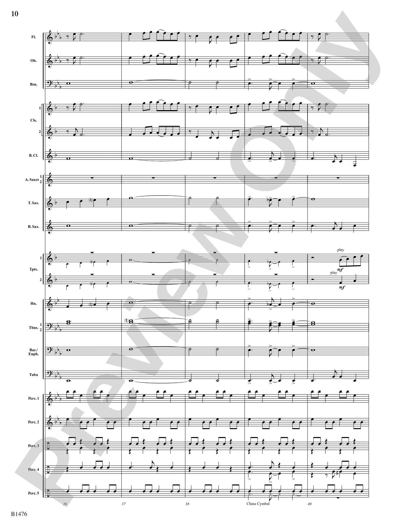Jungle Dance: Concert Band Conductor Score & Parts