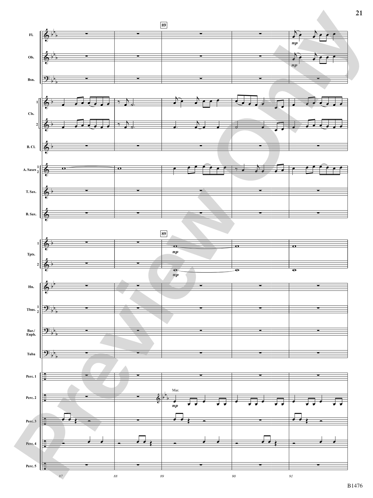 Jungle Dance: Concert Band Conductor Score & Parts