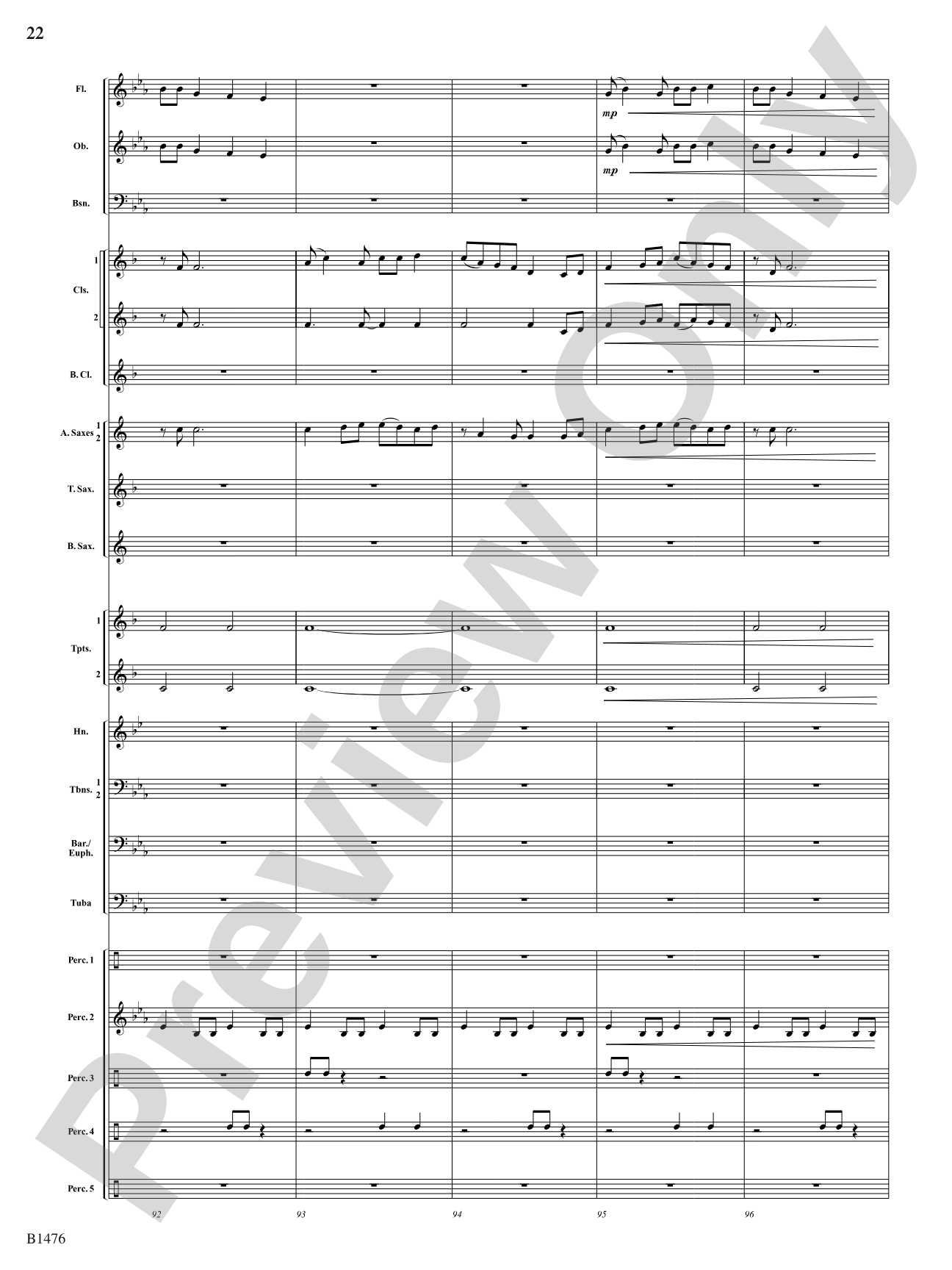 Jungle Dance: Concert Band Conductor Score & Parts