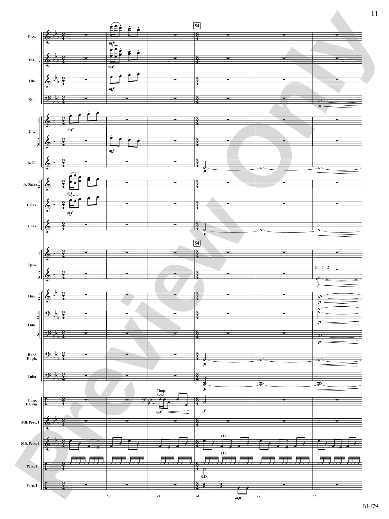 Gravity Wave: Concert Band Conductor Score & Parts