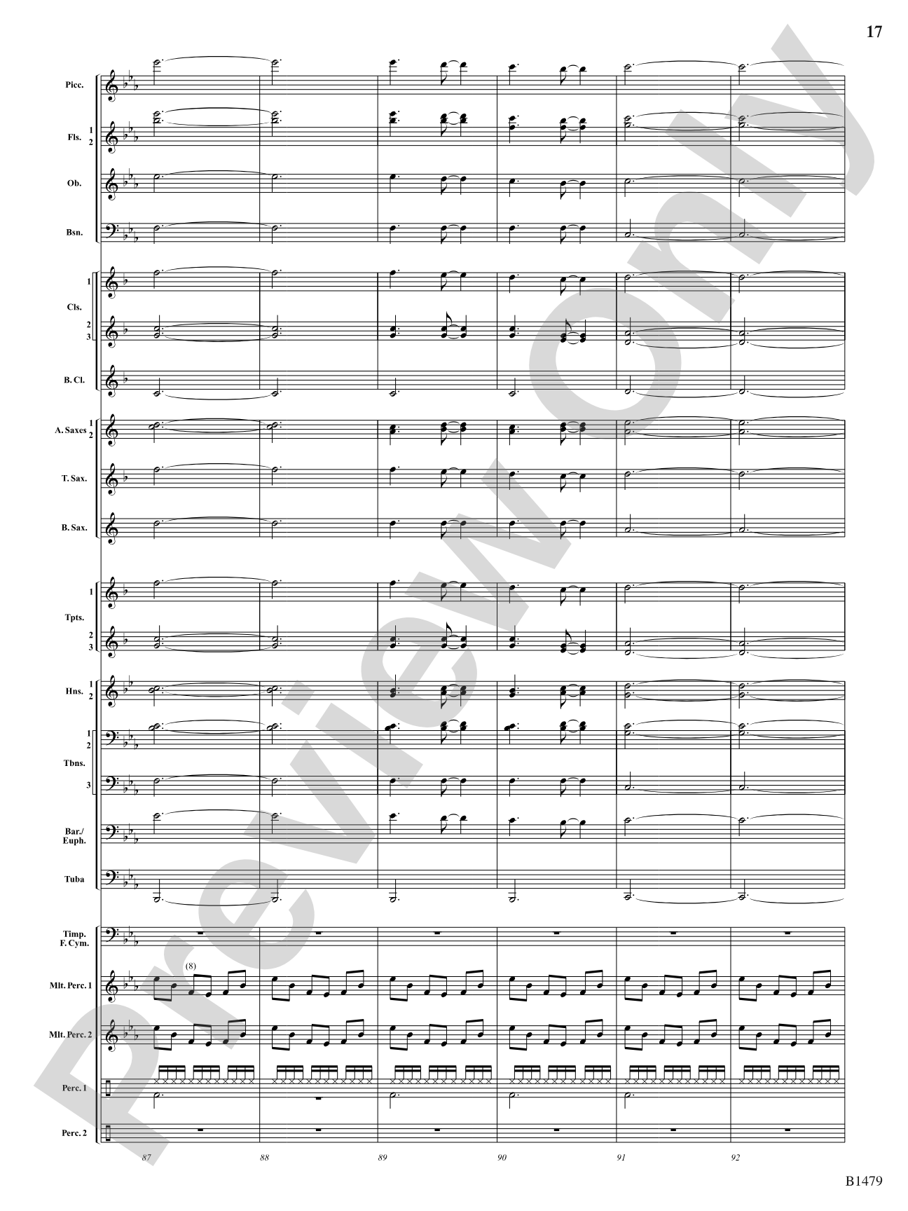 Gravity Wave: Concert Band Conductor Score & Parts