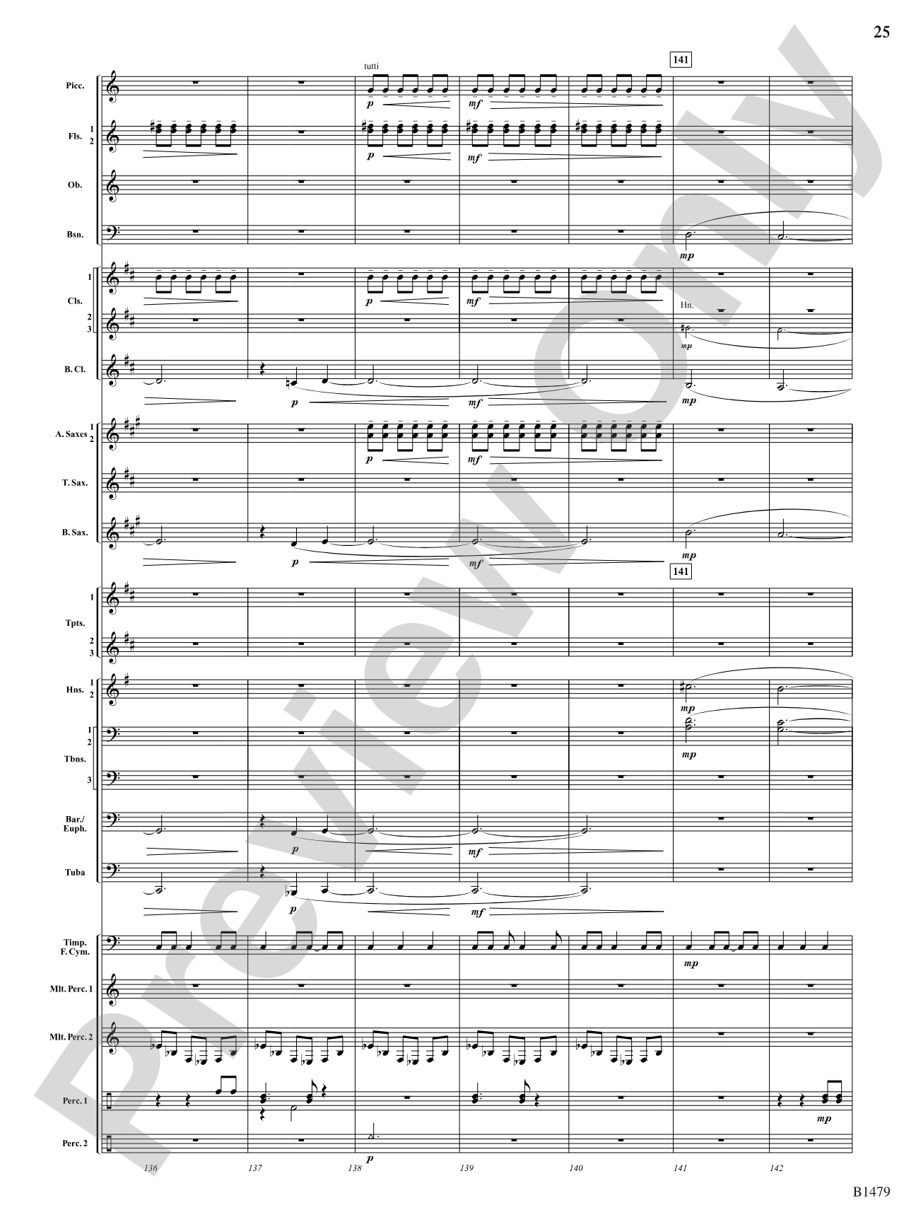 Gravity Wave: Concert Band Conductor Score & Parts