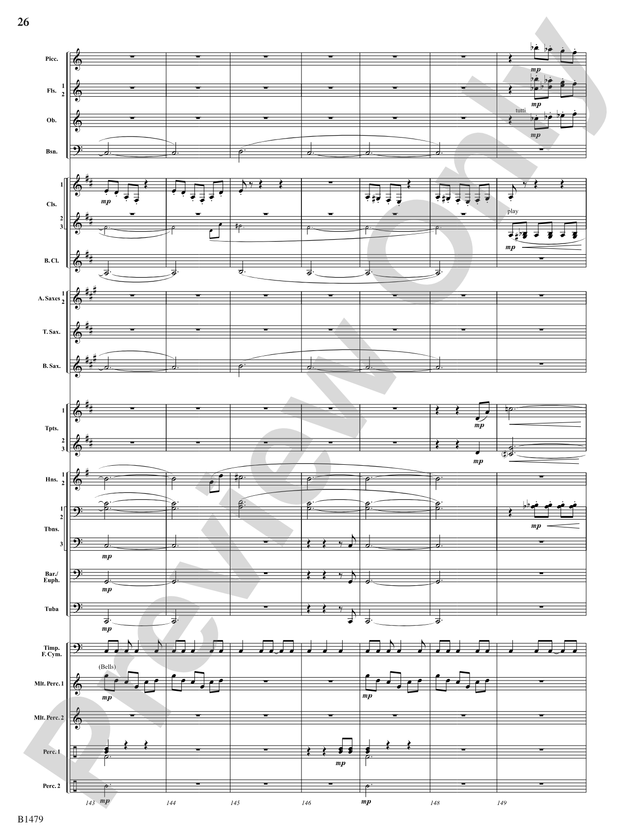 Gravity Wave: Concert Band Conductor Score & Parts