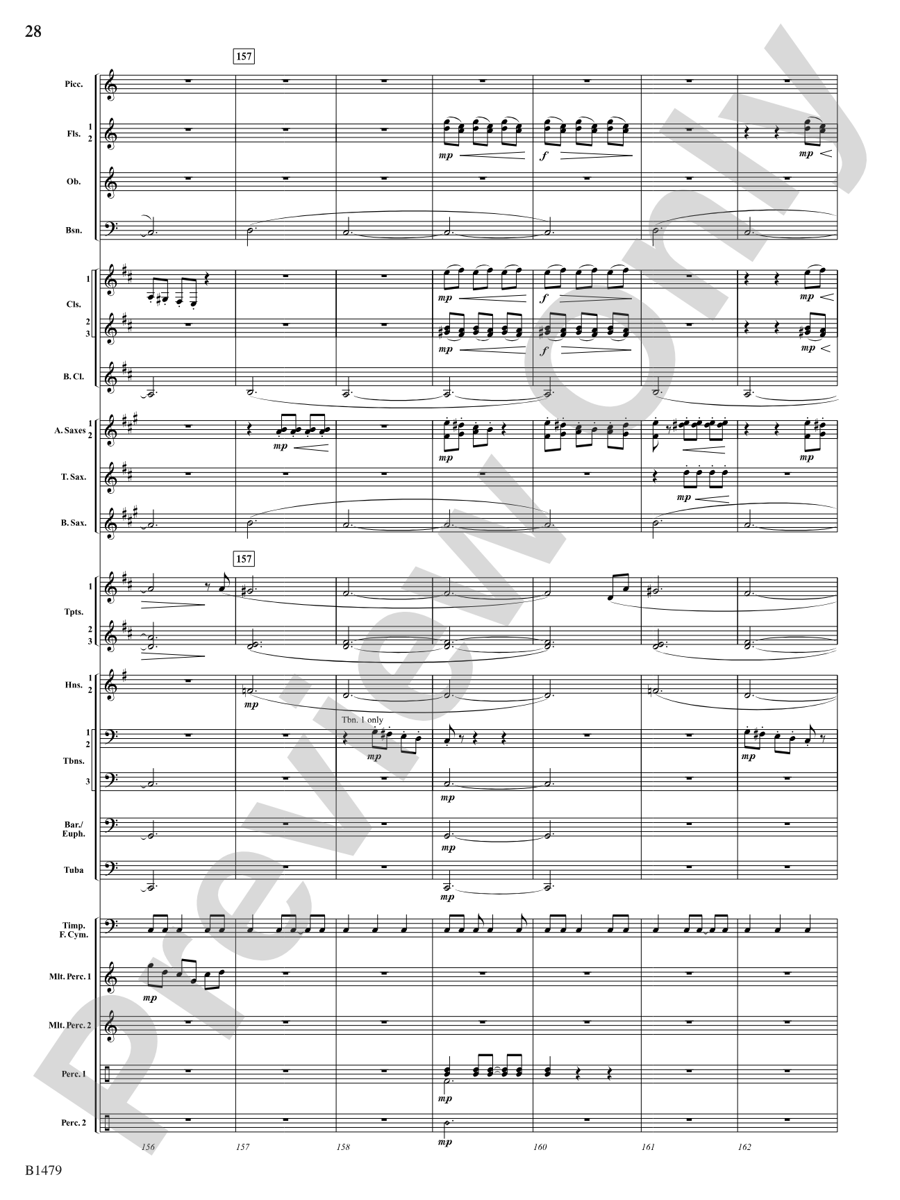 Gravity Wave: Concert Band Conductor Score & Parts
