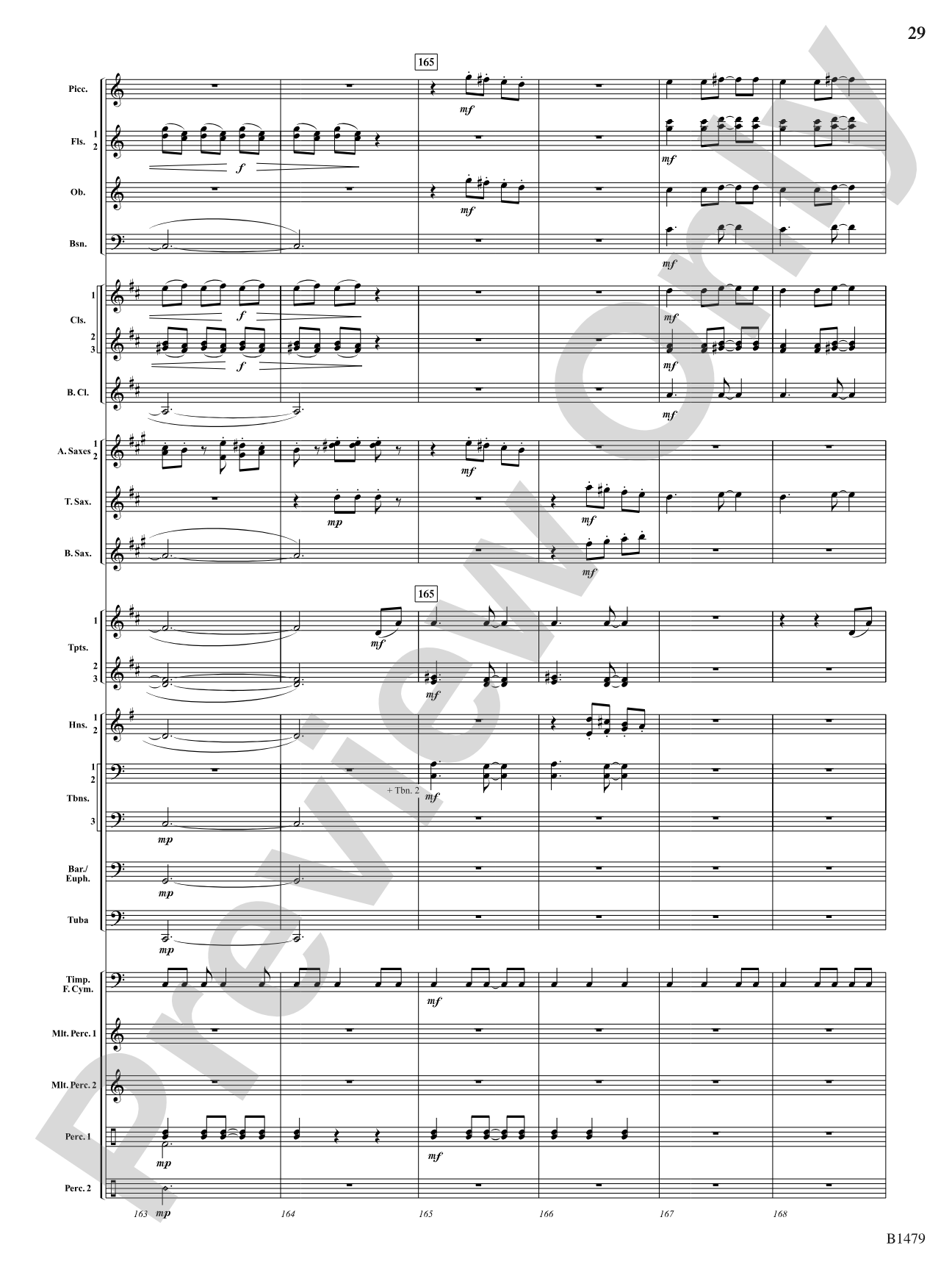 Gravity Wave: Concert Band Conductor Score & Parts