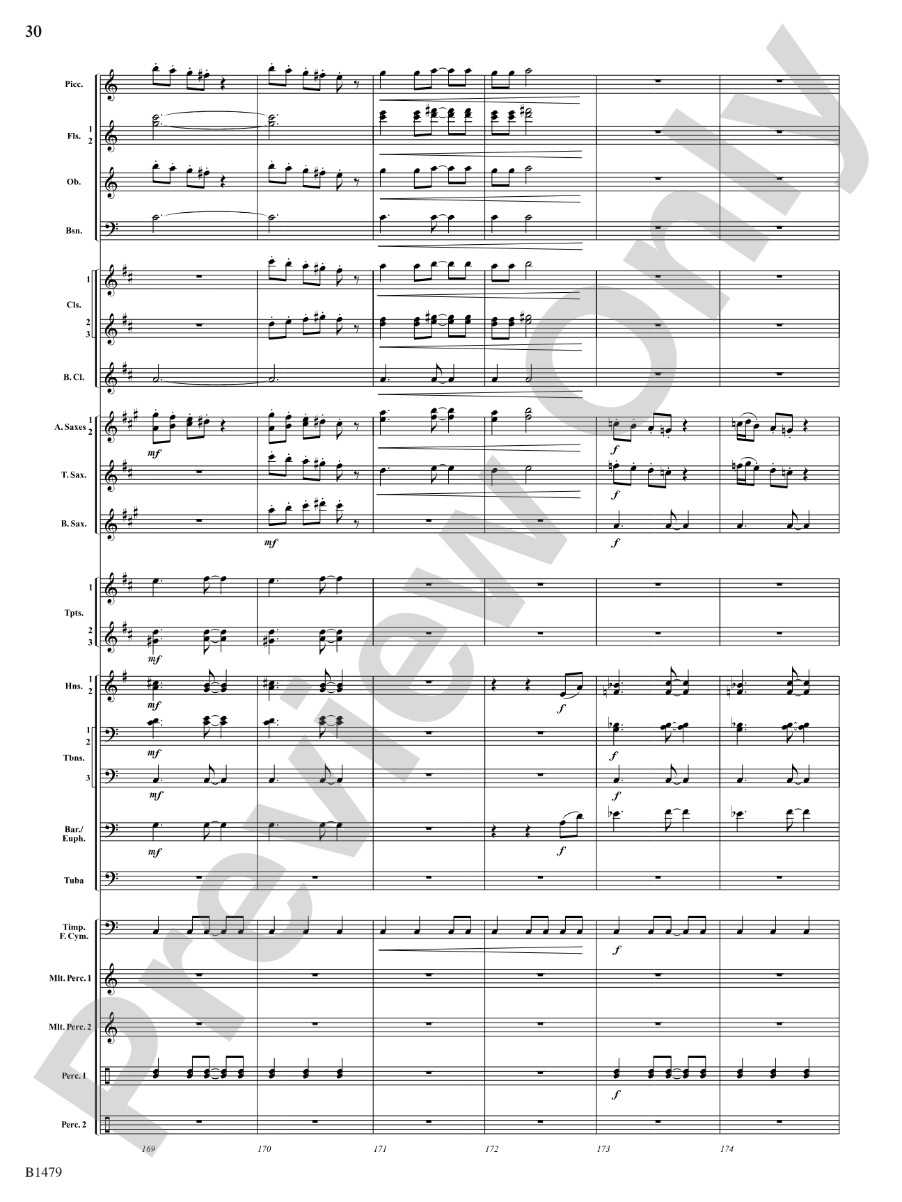 Gravity Wave: Concert Band Conductor Score & Parts
