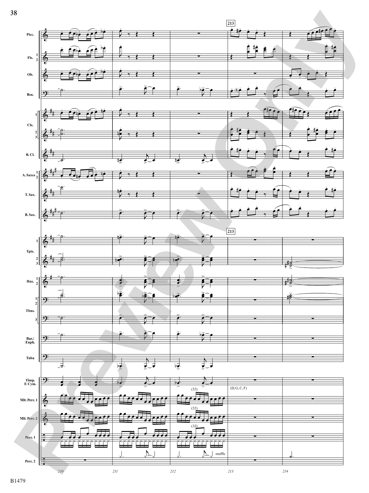 Gravity Wave: Concert Band Conductor Score & Parts