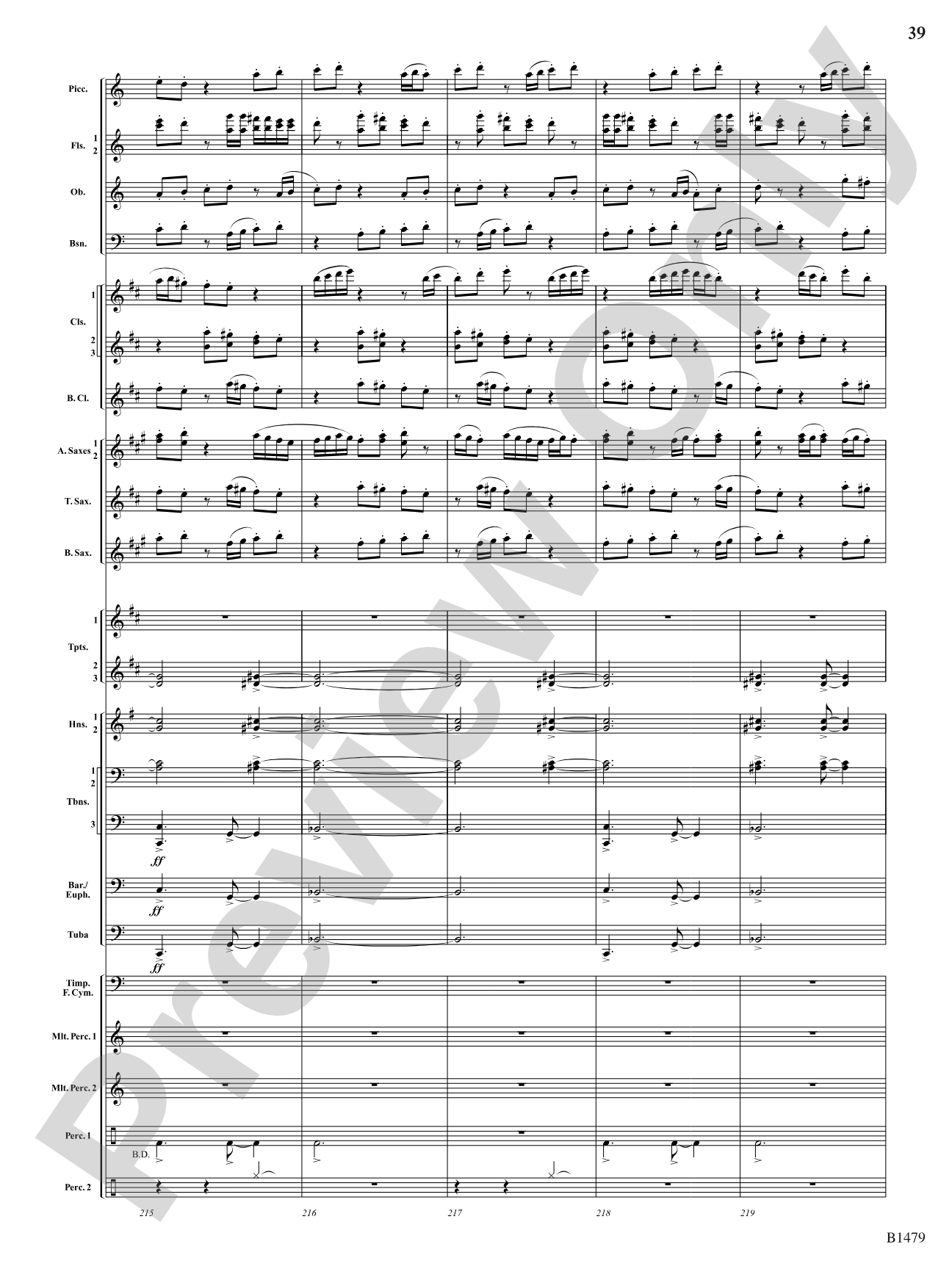 Gravity Wave: Concert Band Conductor Score & Parts