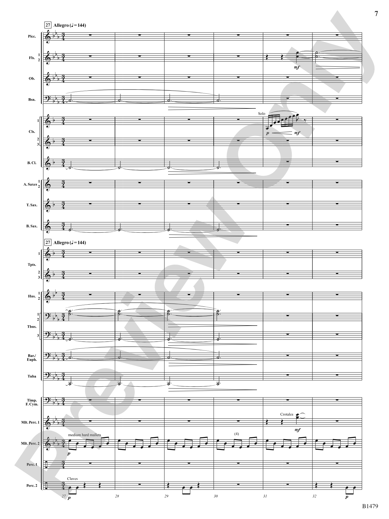 Gravity Wave: Concert Band Conductor Score & Parts
