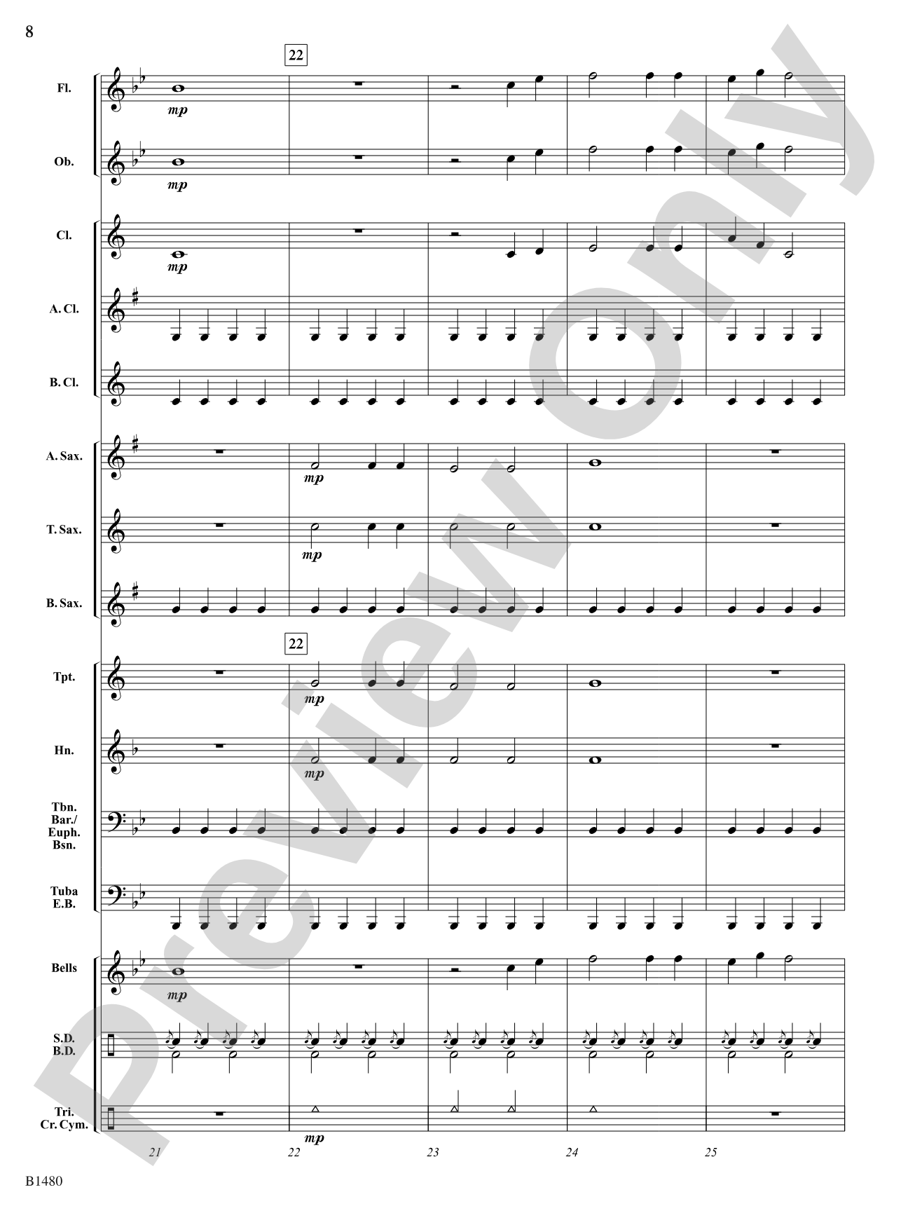 Fanfare Heroica: Concert Band Conductor Score & Parts