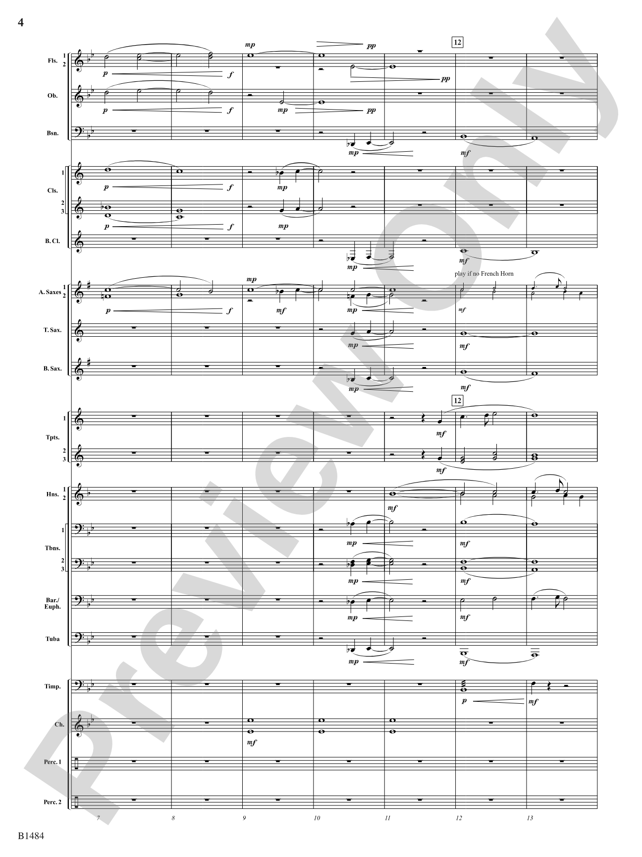 Expression: Concert Band Conductor Score & Parts