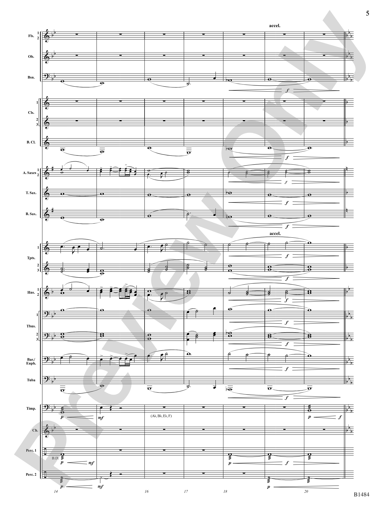 Expression: Concert Band Conductor Score & Parts
