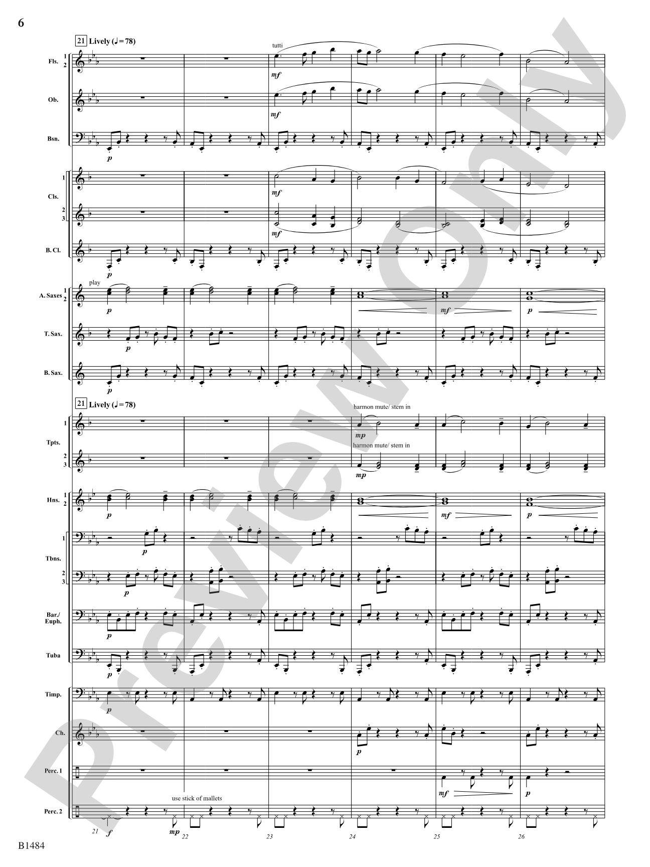 Expression: Concert Band Conductor Score & Parts