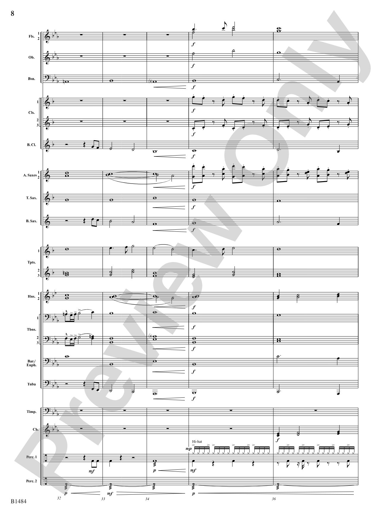 Expression: Concert Band Conductor Score & Parts