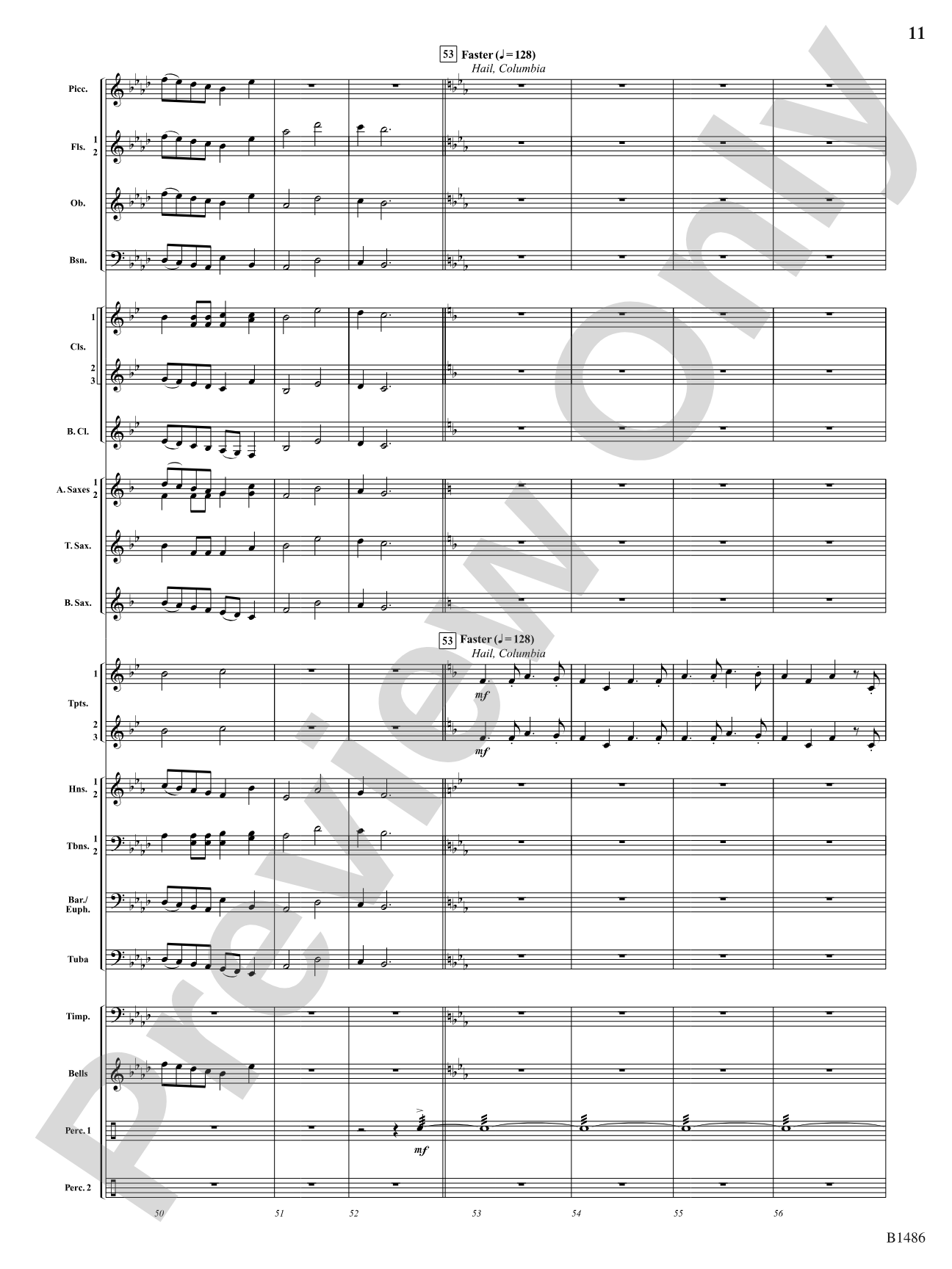 An American Spectacular: Concert Band Conductor Score & Parts