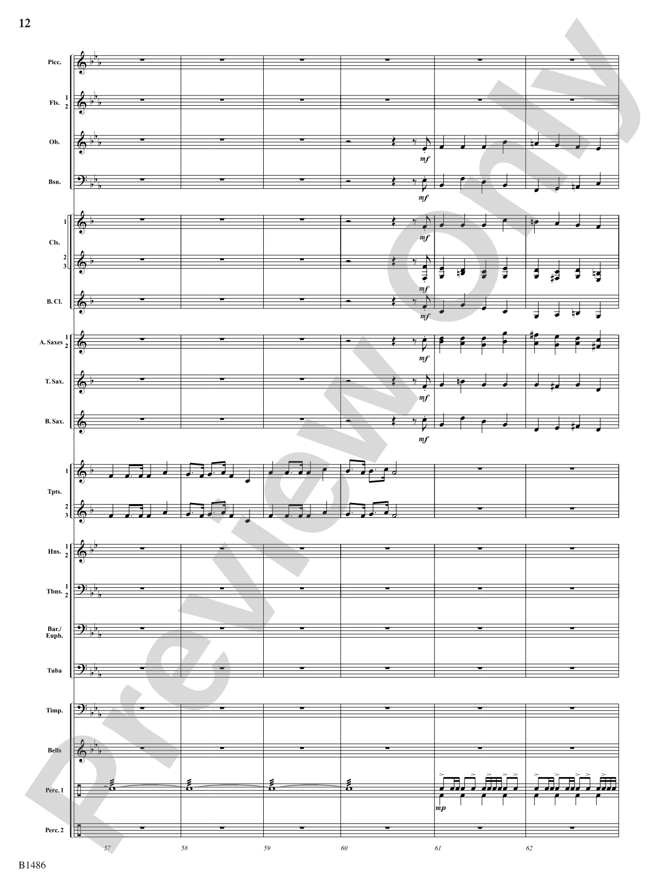 An American Spectacular: Concert Band Conductor Score & Parts