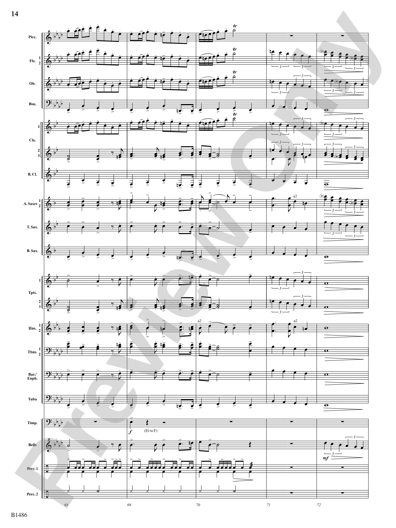 An American Spectacular: Concert Band Conductor Score & Parts