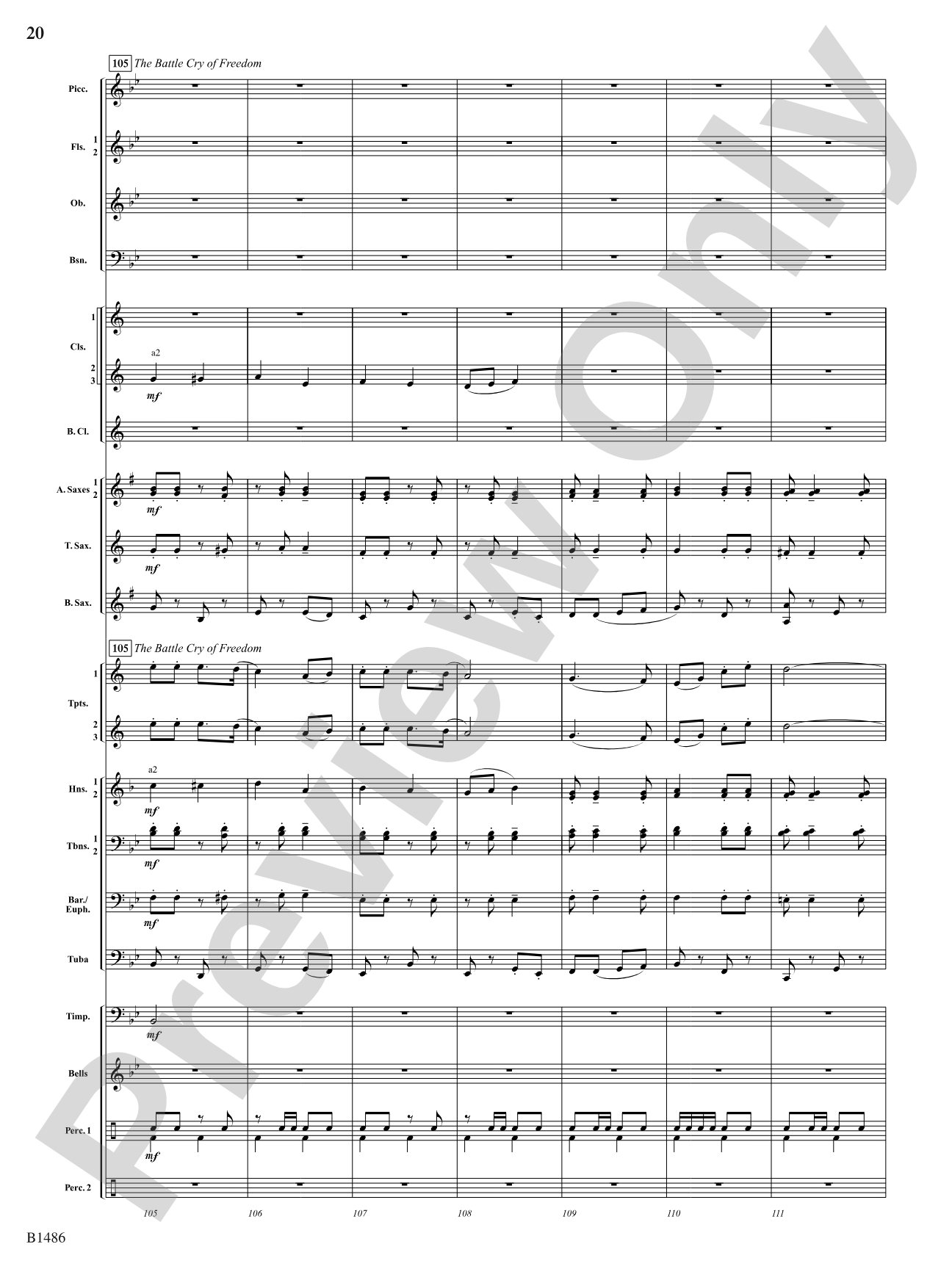 An American Spectacular: Concert Band Conductor Score & Parts