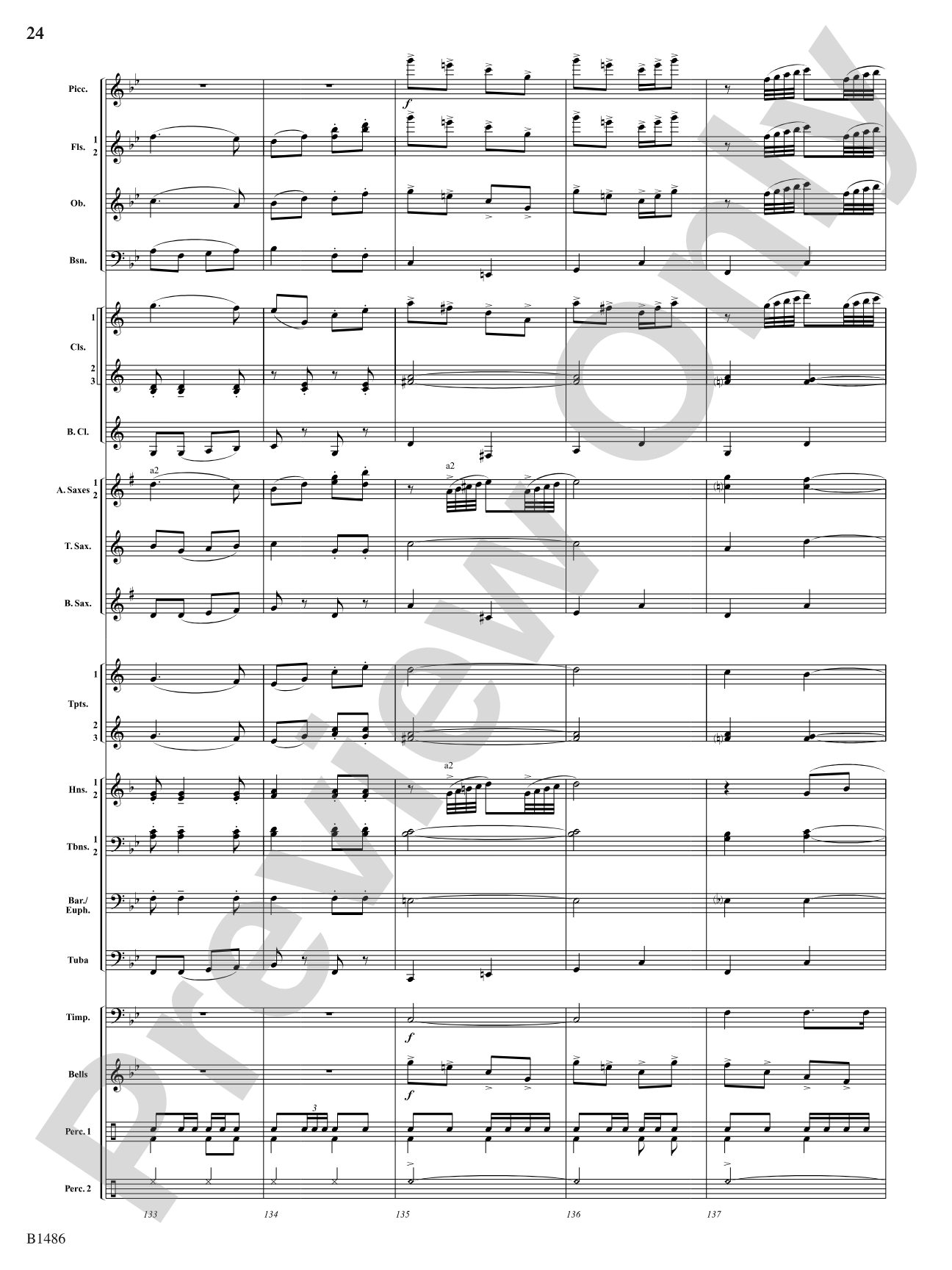 An American Spectacular: Concert Band Conductor Score & Parts