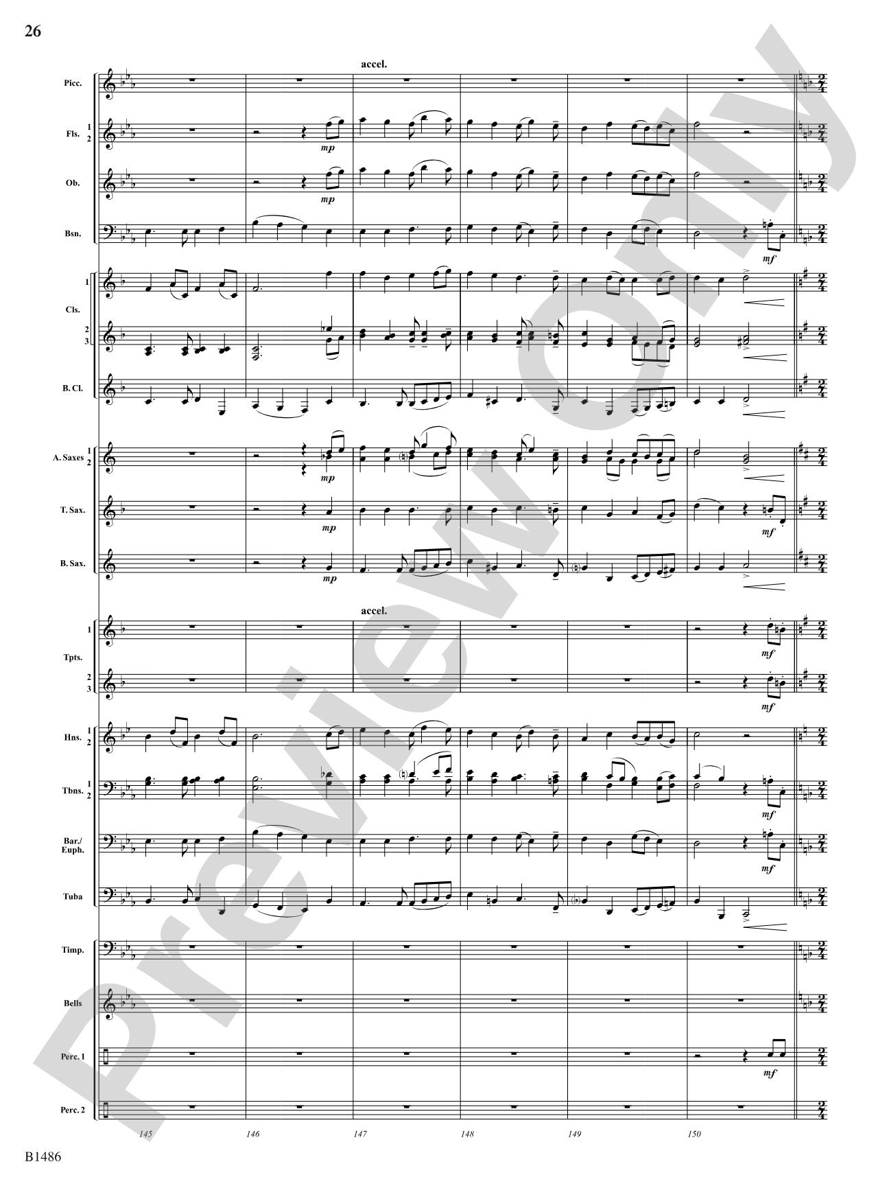 An American Spectacular: Concert Band Conductor Score & Parts