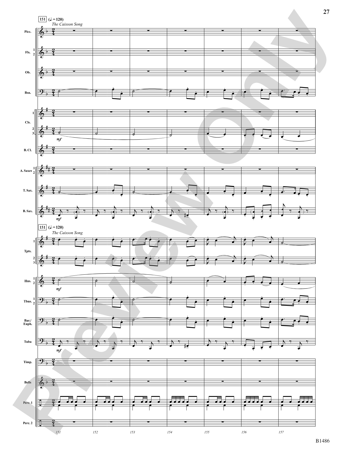 An American Spectacular: Concert Band Conductor Score & Parts
