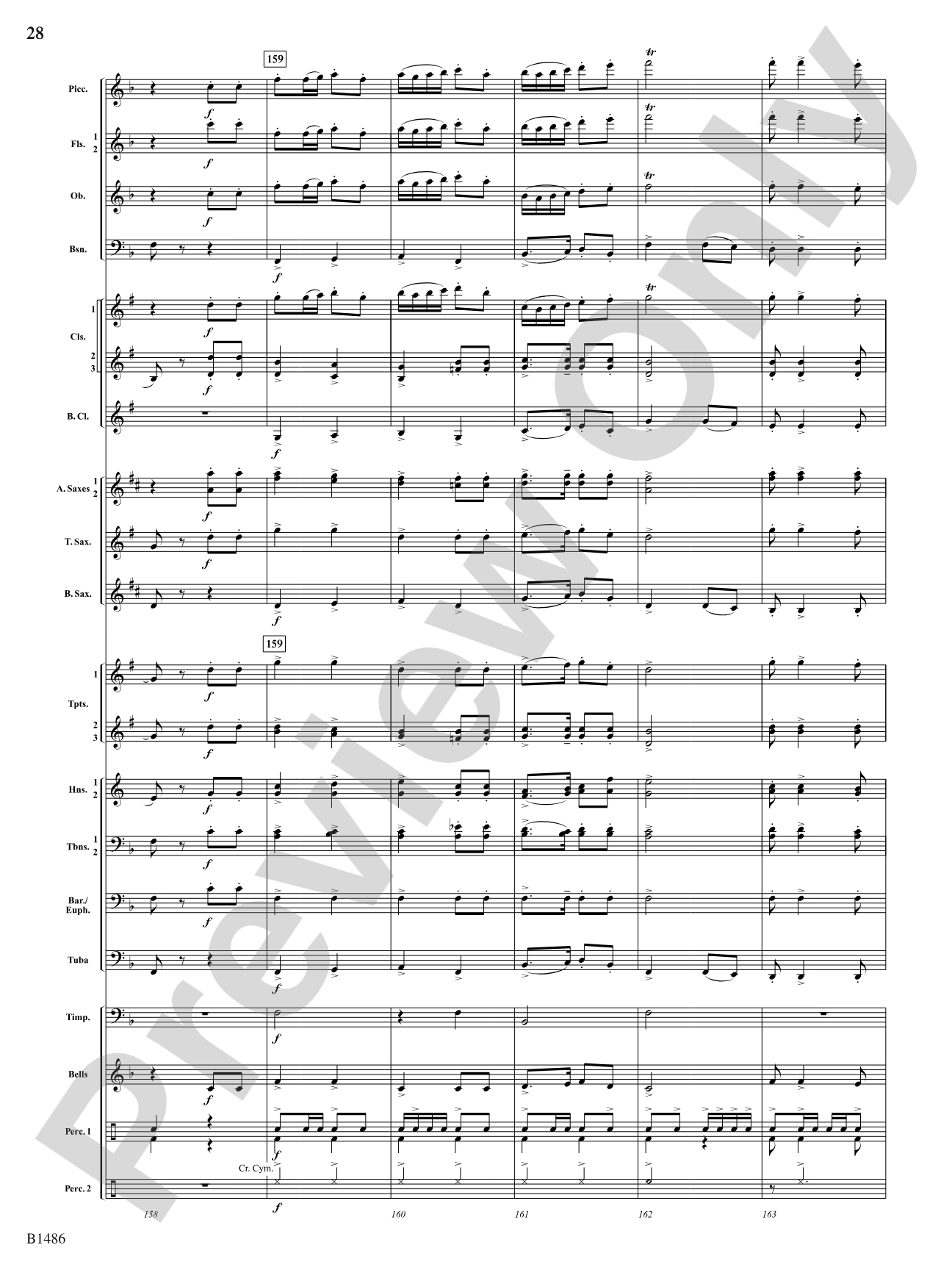 An American Spectacular: Concert Band Conductor Score & Parts