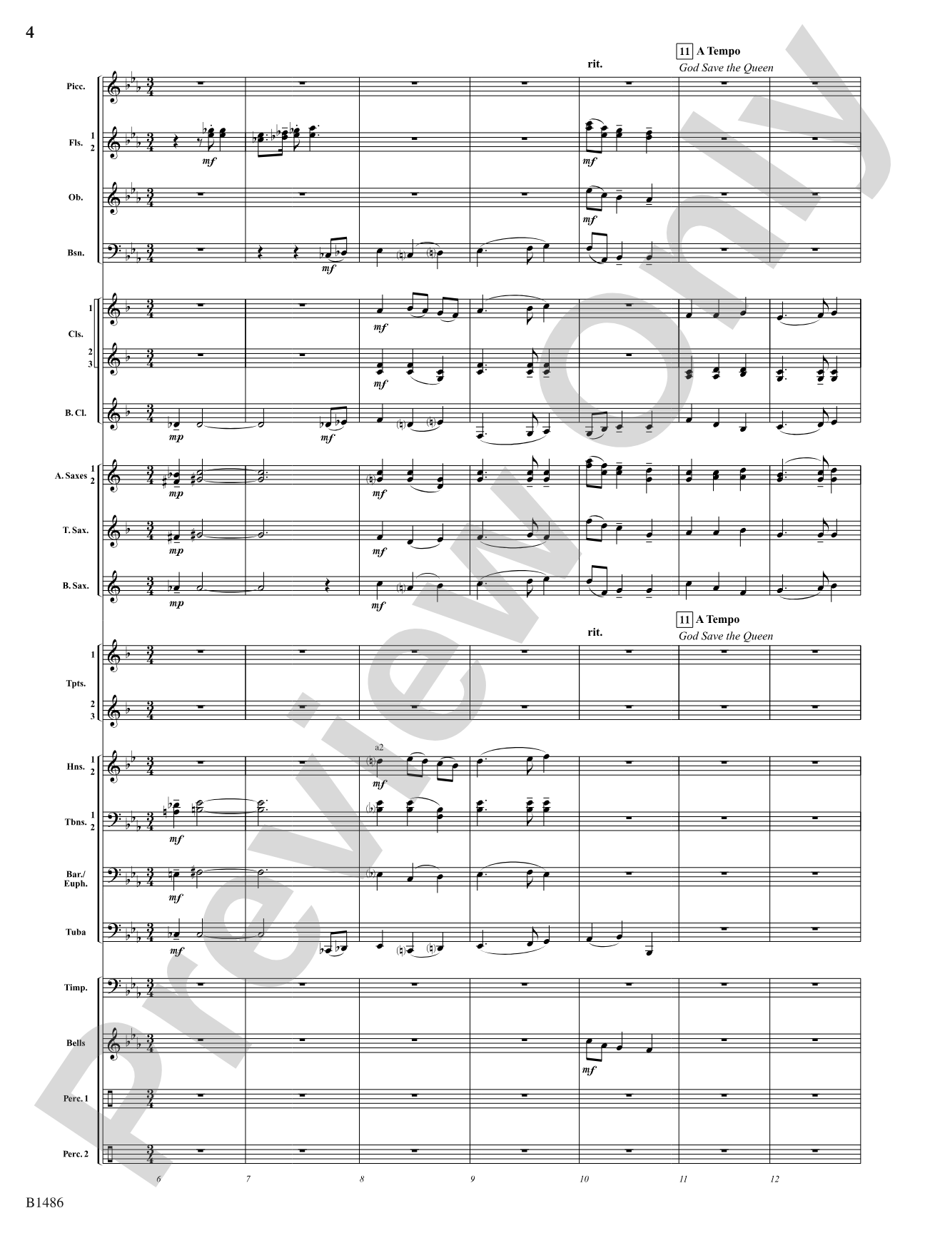 An American Spectacular: Concert Band Conductor Score & Parts