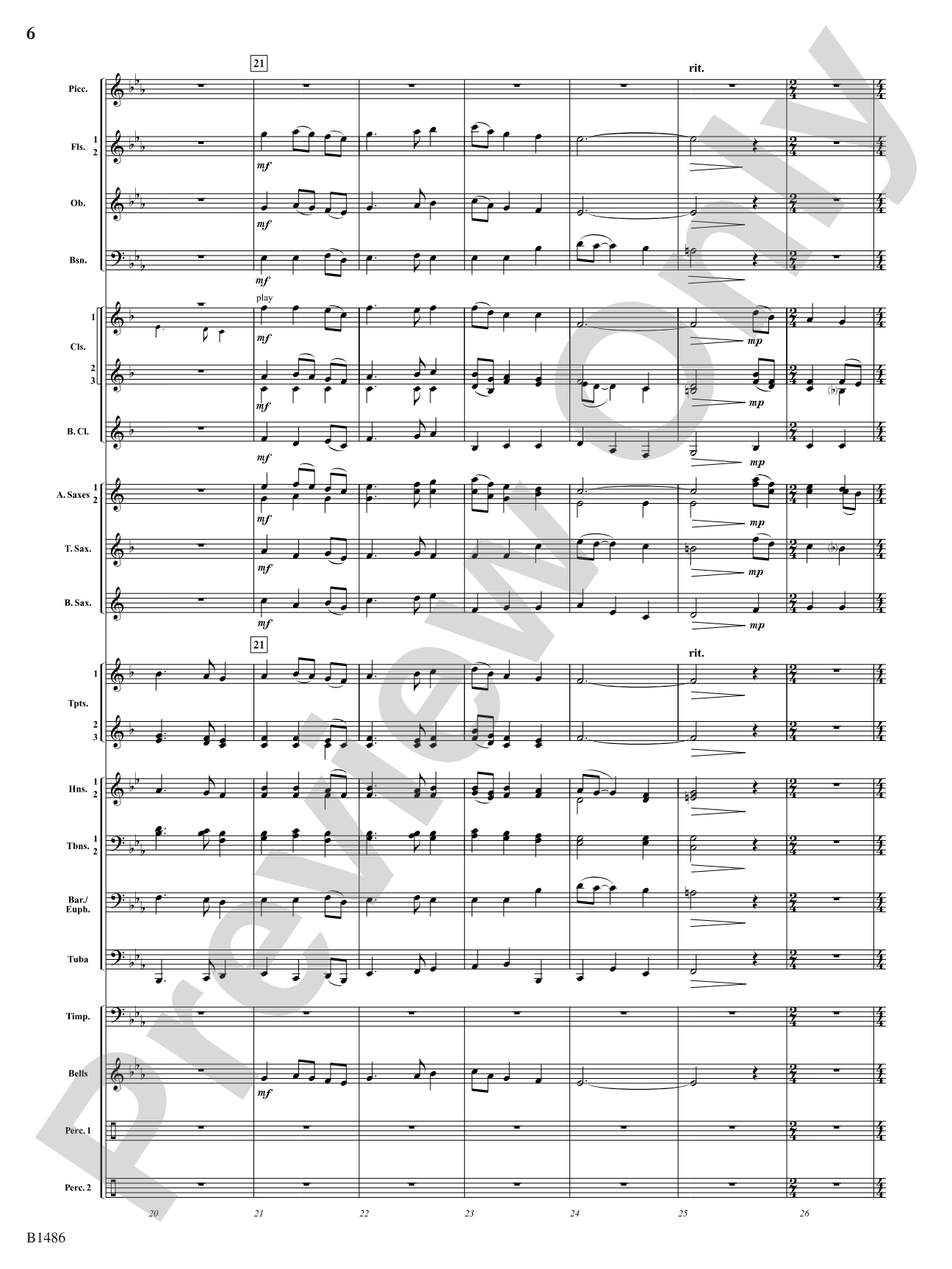 An American Spectacular: Concert Band Conductor Score & Parts
