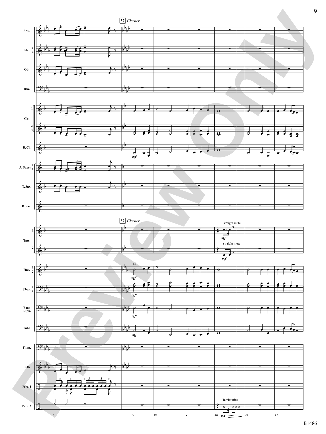 An American Spectacular: Concert Band Conductor Score & Parts