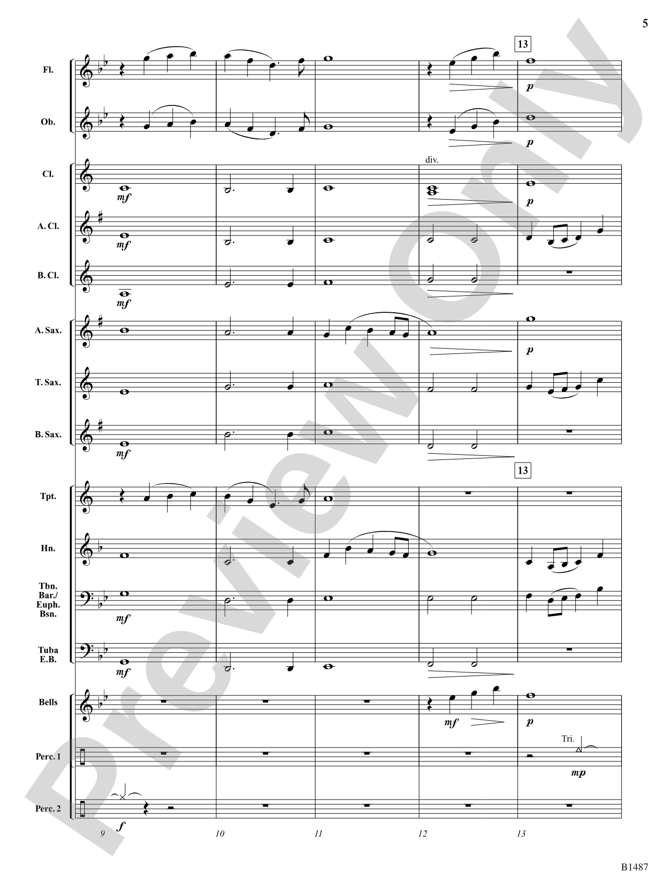 The Pilgrimage: Concert Band Conductor Score & Parts