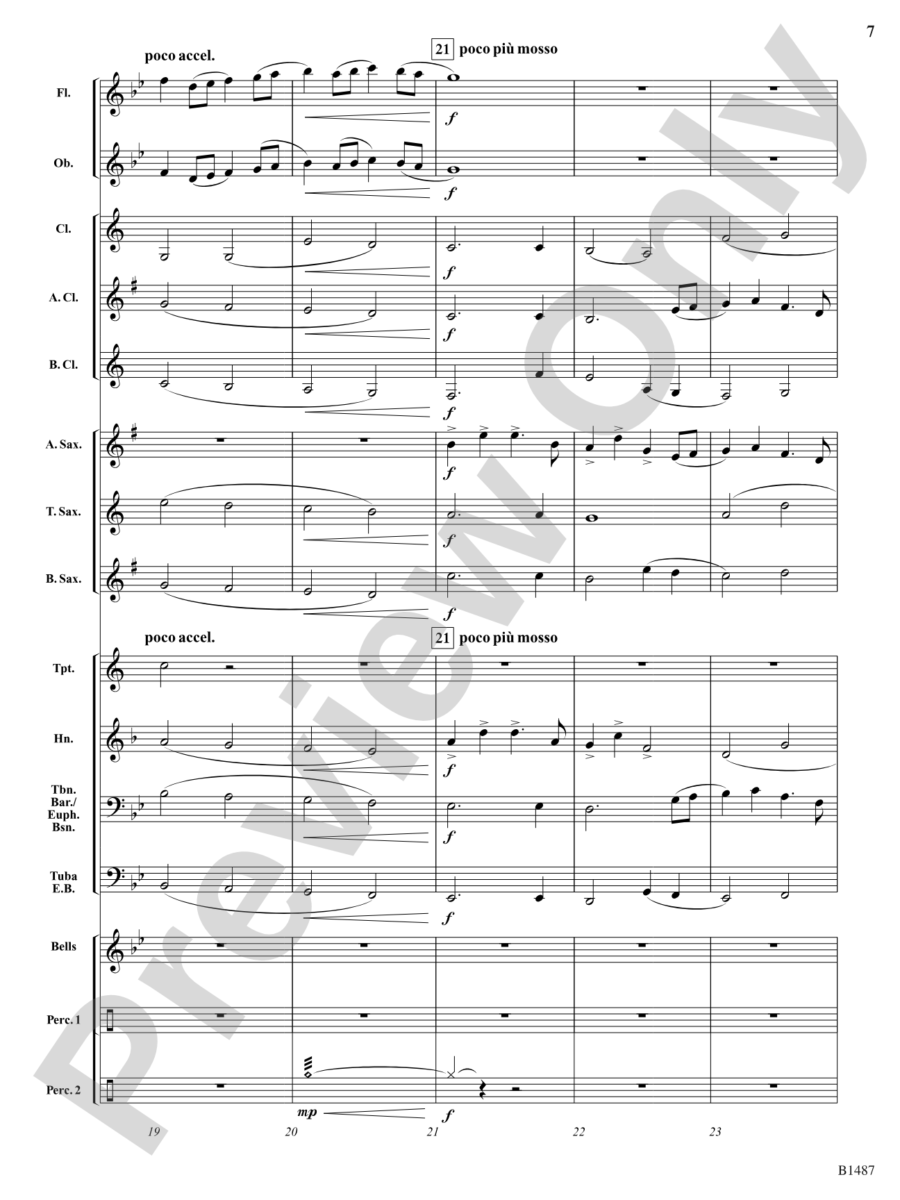 The Pilgrimage: Concert Band Conductor Score & Parts