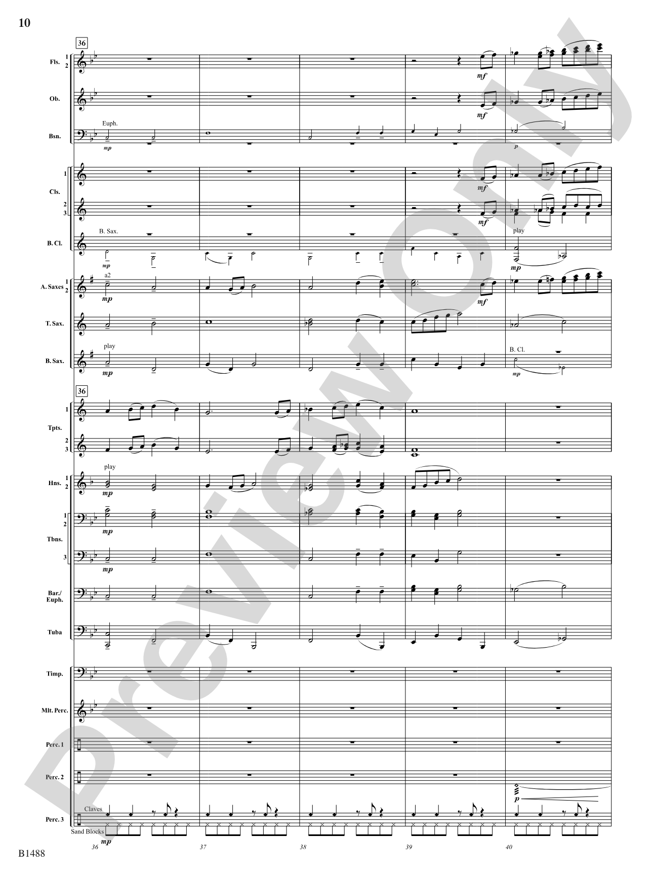 Spring River Fantasy: Concert Band Conductor Score & Parts