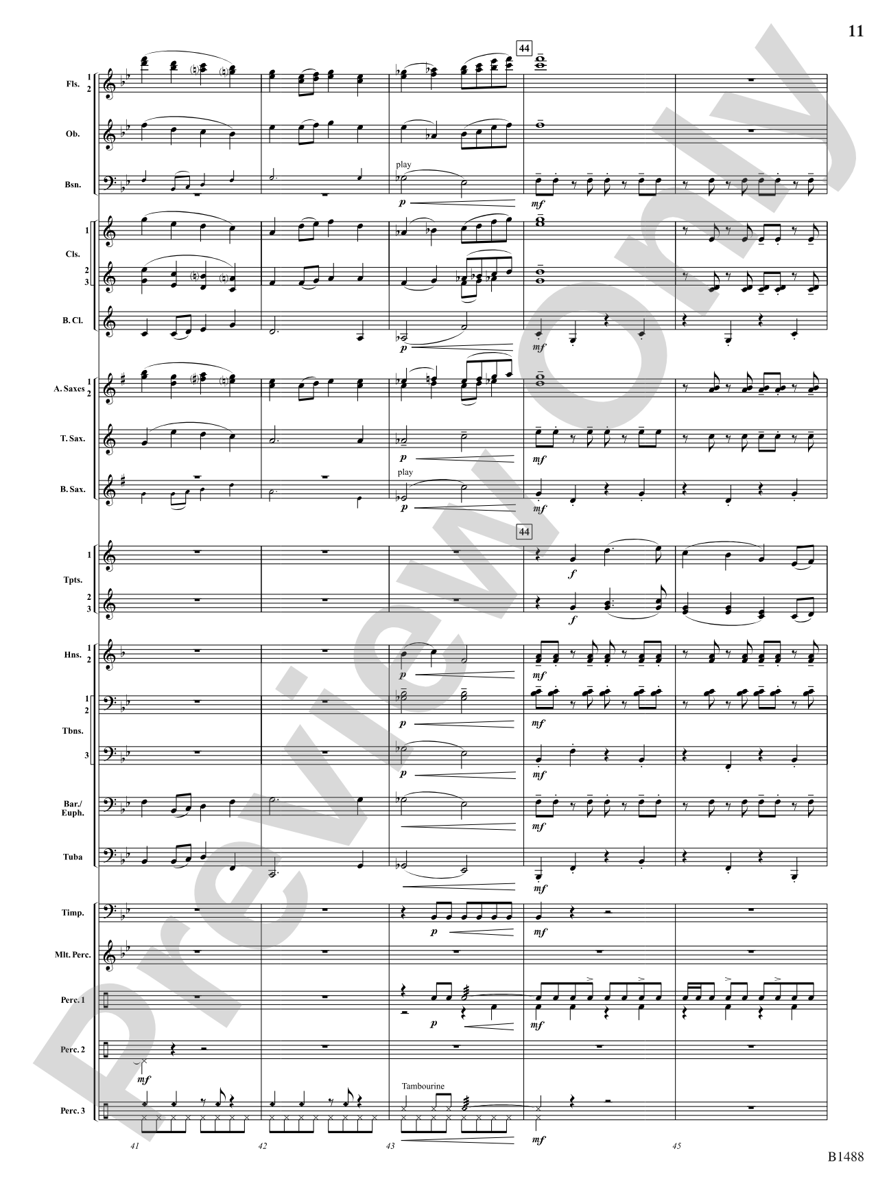 Spring River Fantasy: Concert Band Conductor Score & Parts