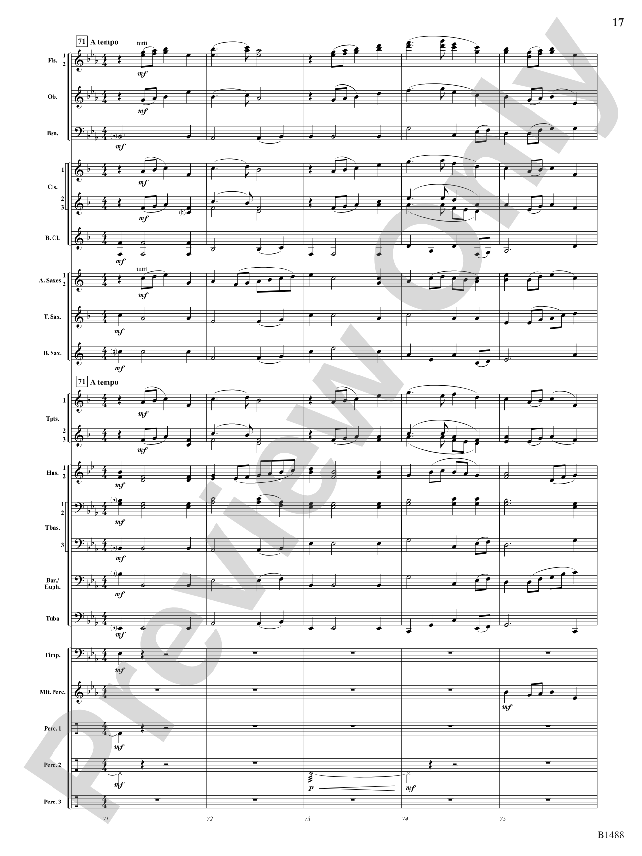 Spring River Fantasy: Concert Band Conductor Score & Parts
