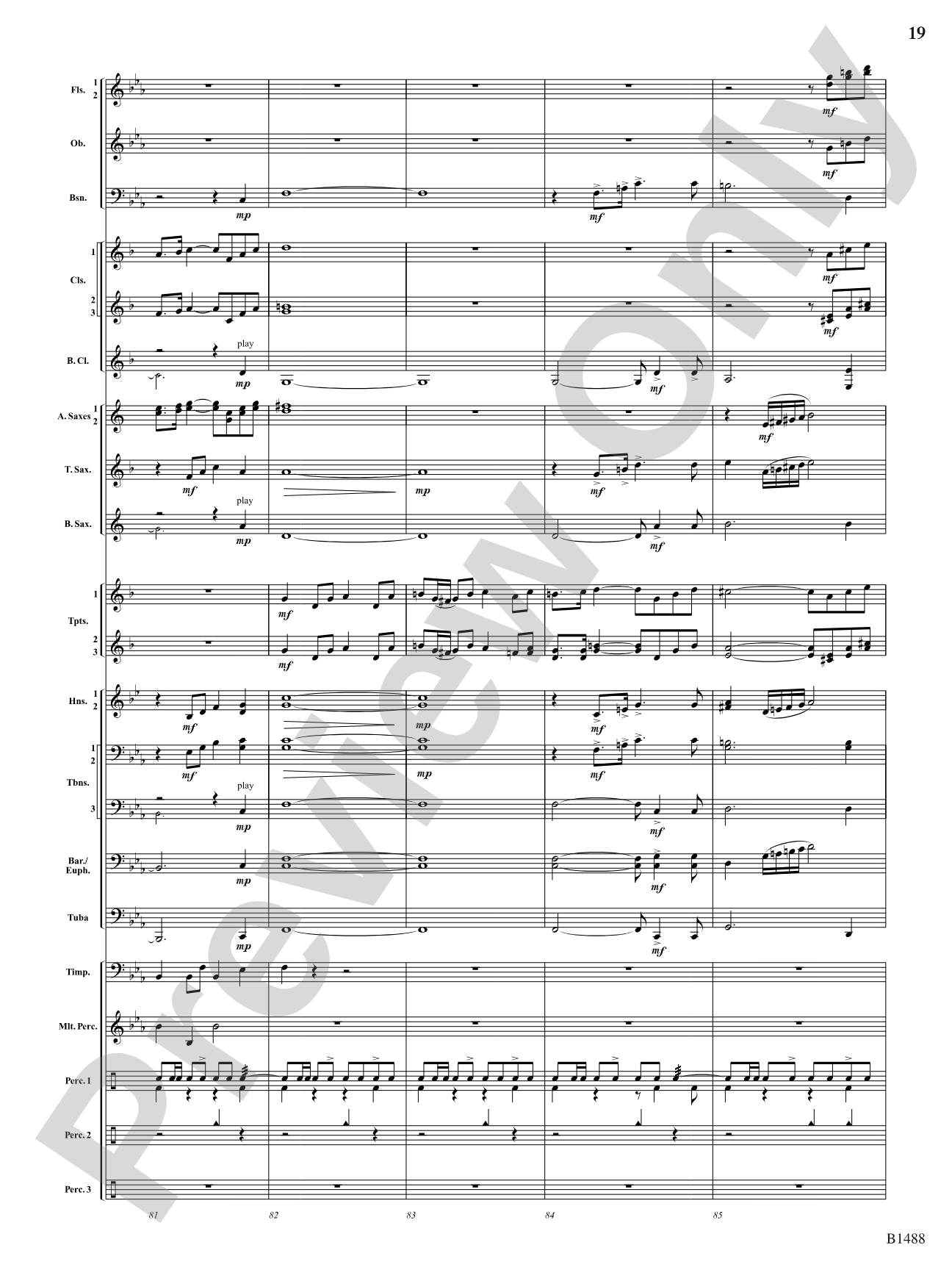 Spring River Fantasy: Concert Band Conductor Score & Parts