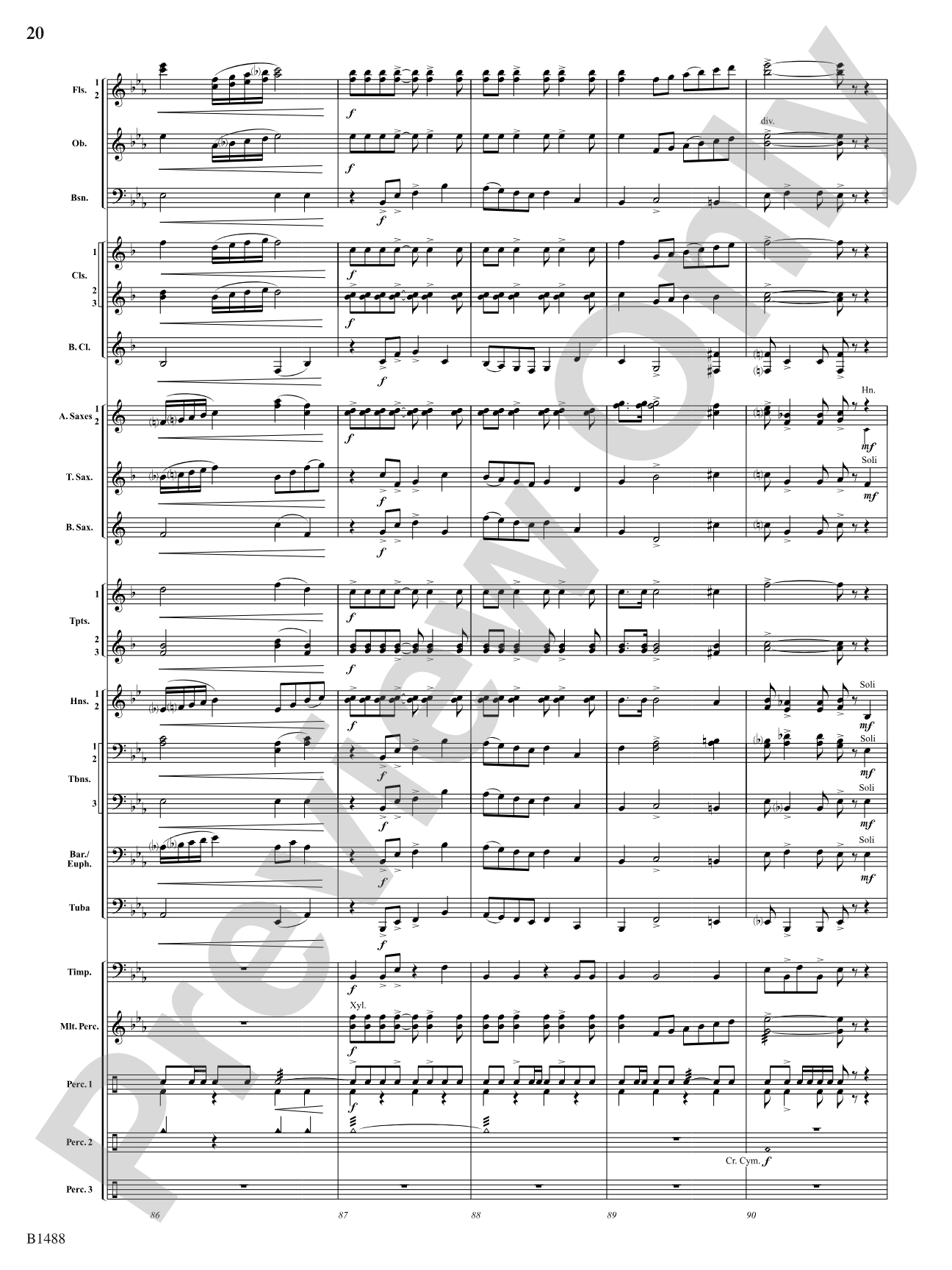Spring River Fantasy: Concert Band Conductor Score & Parts