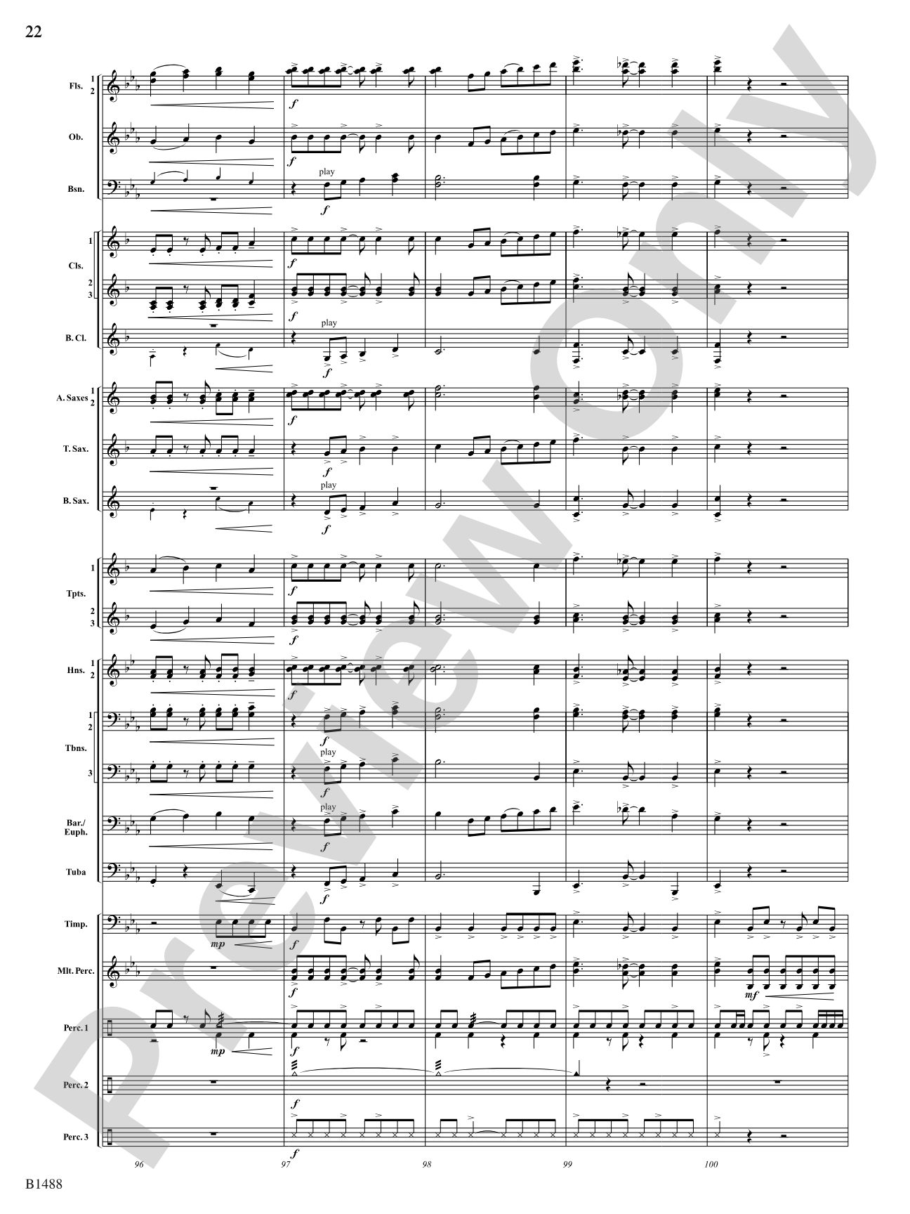 Spring River Fantasy: Concert Band Conductor Score & Parts