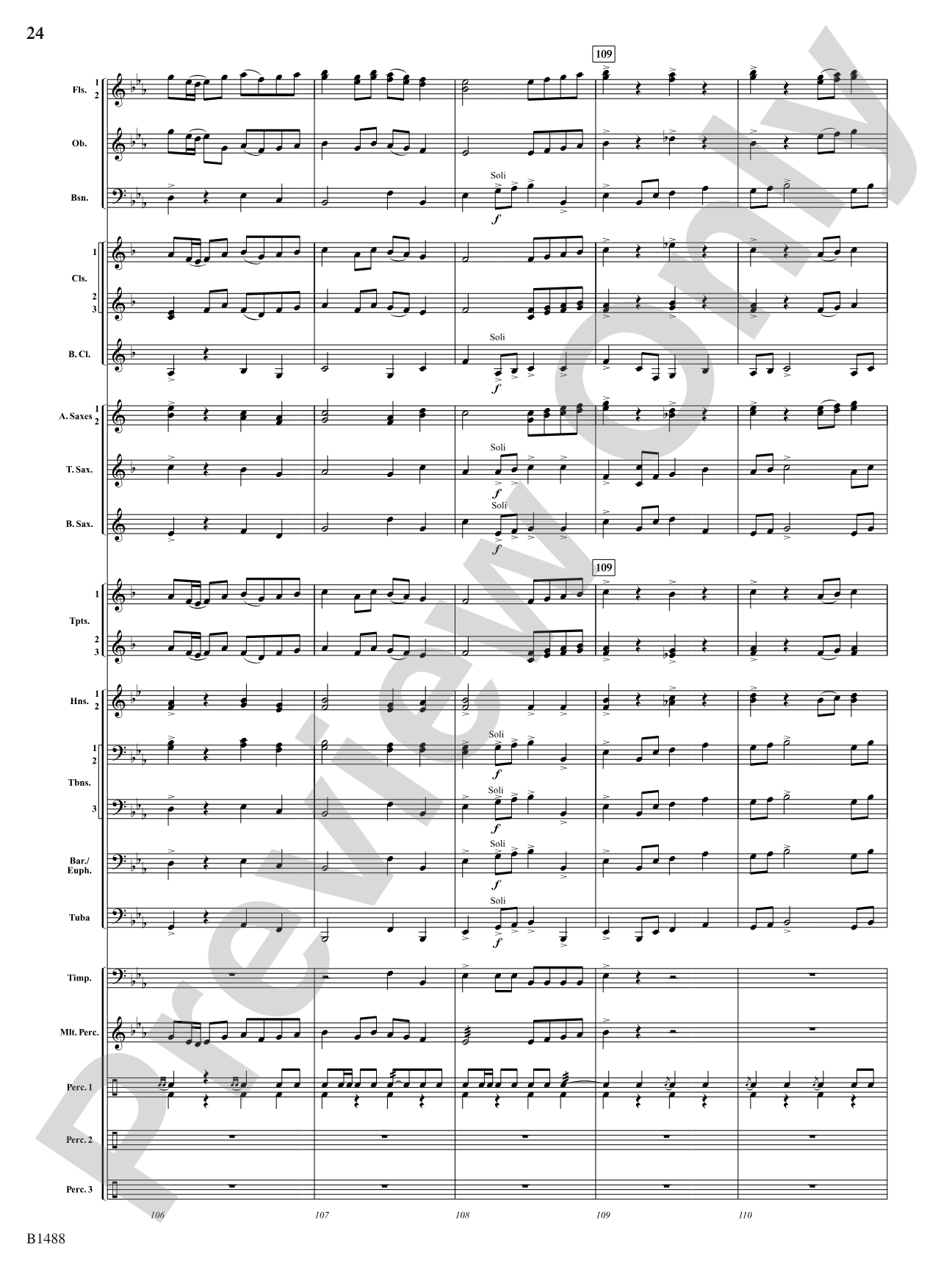 Spring River Fantasy: Concert Band Conductor Score & Parts