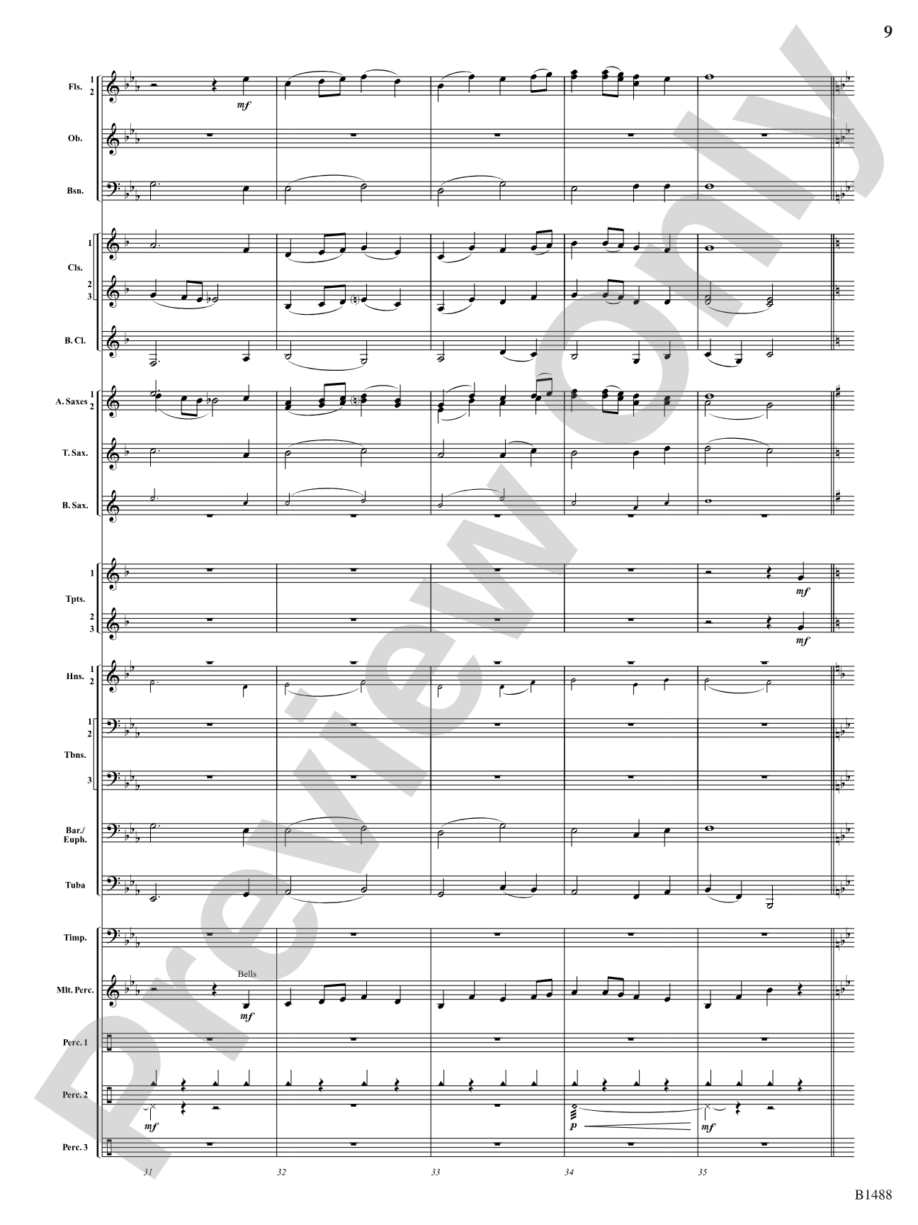 Spring River Fantasy: Concert Band Conductor Score & Parts