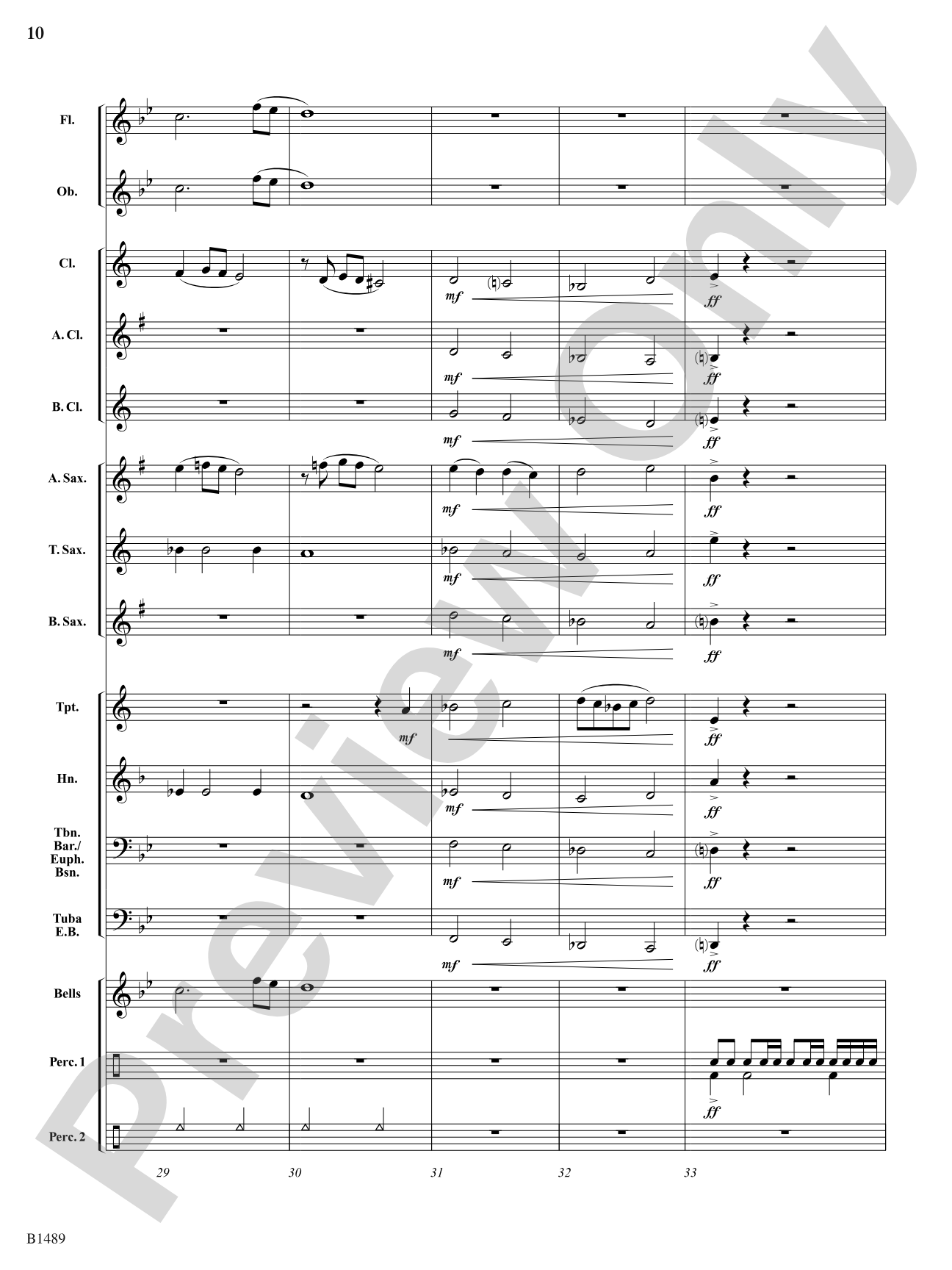 Quest of the Knights Templar: Concert Band Conductor Score & Parts