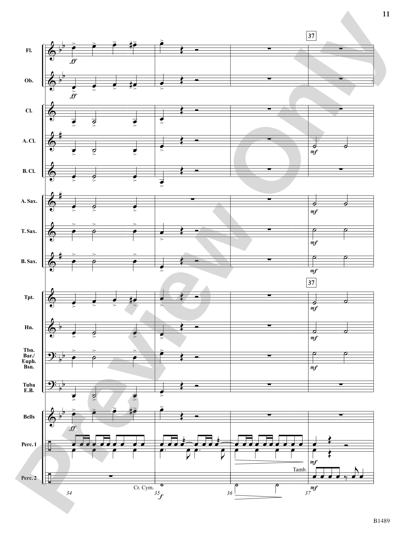 Quest of the Knights Templar: Concert Band Conductor Score & Parts