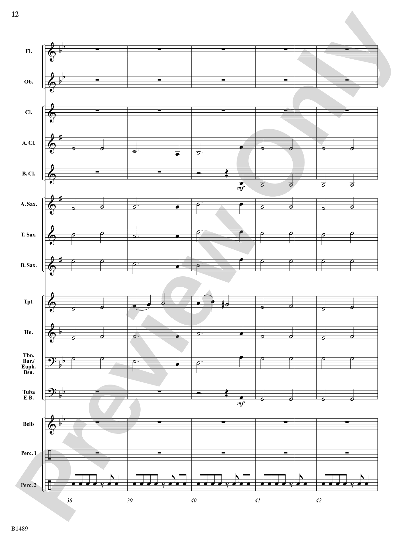 Quest of the Knights Templar: Concert Band Conductor Score & Parts